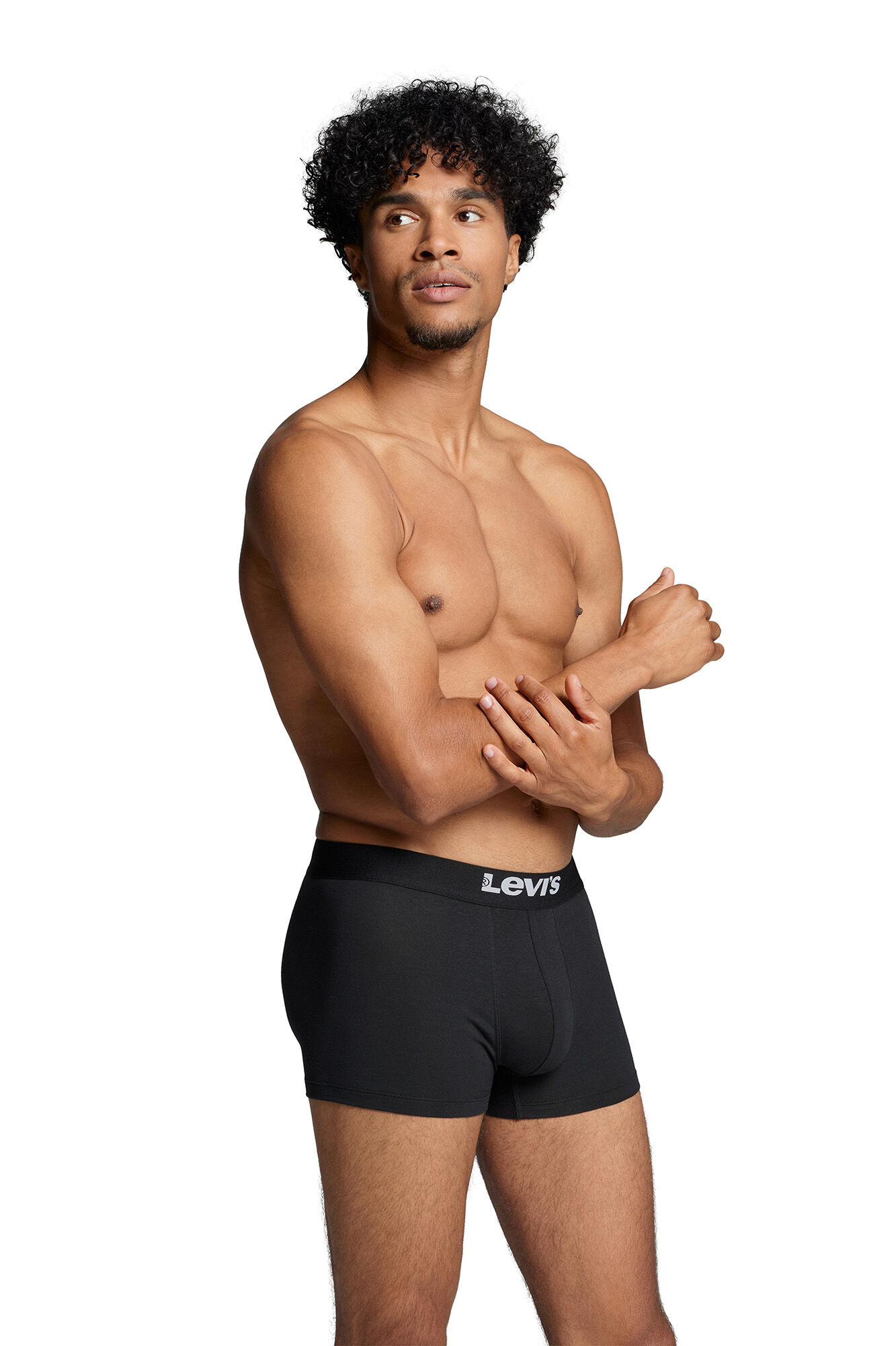 Levi's Pacote de 2 cuecas masculinos da Levi's&reg; Preto