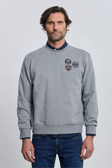 Valecuatro Moletom cinza 3- sweatshirt Cinzento