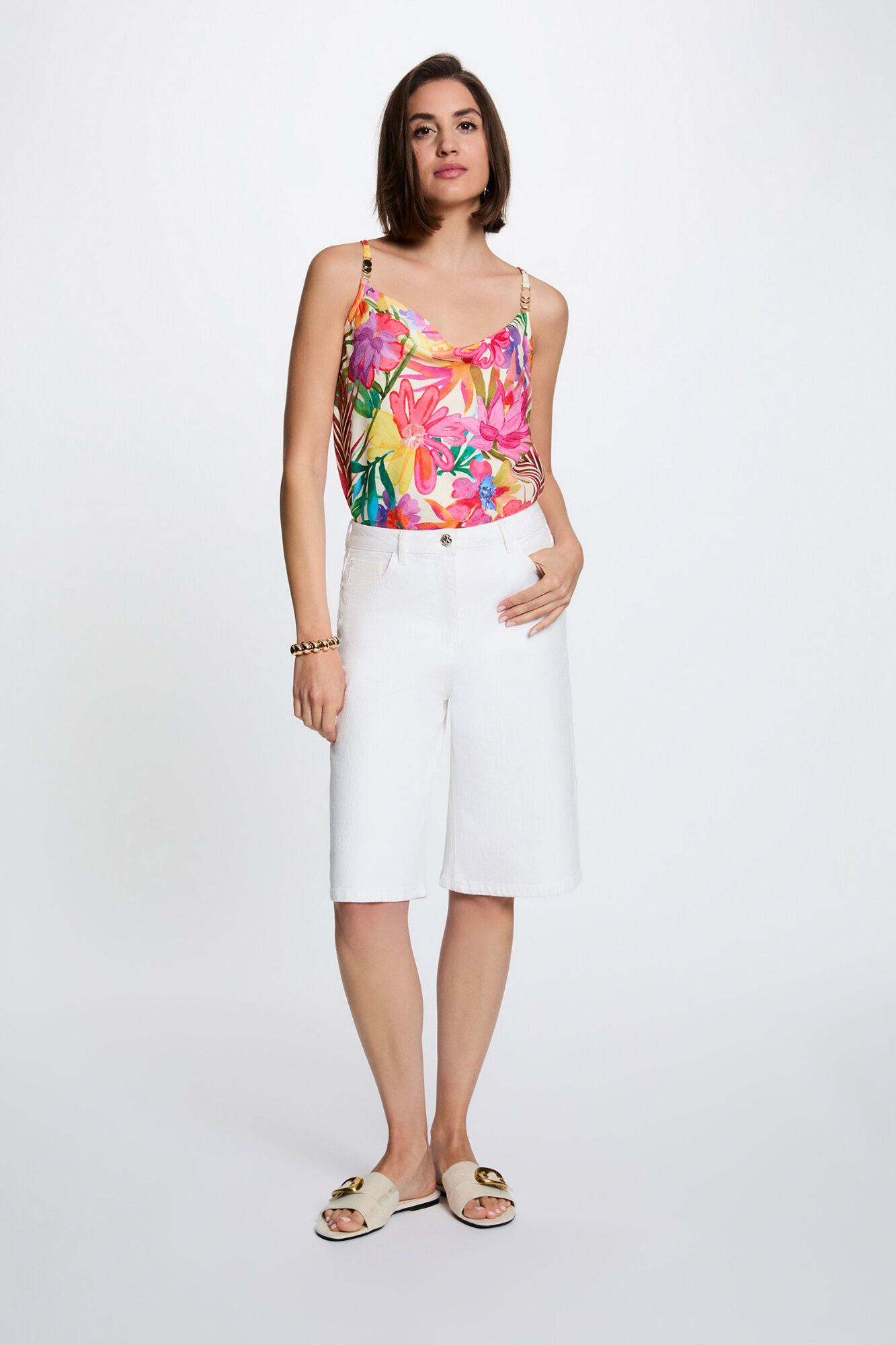 Morgan Top lencero estampado floral