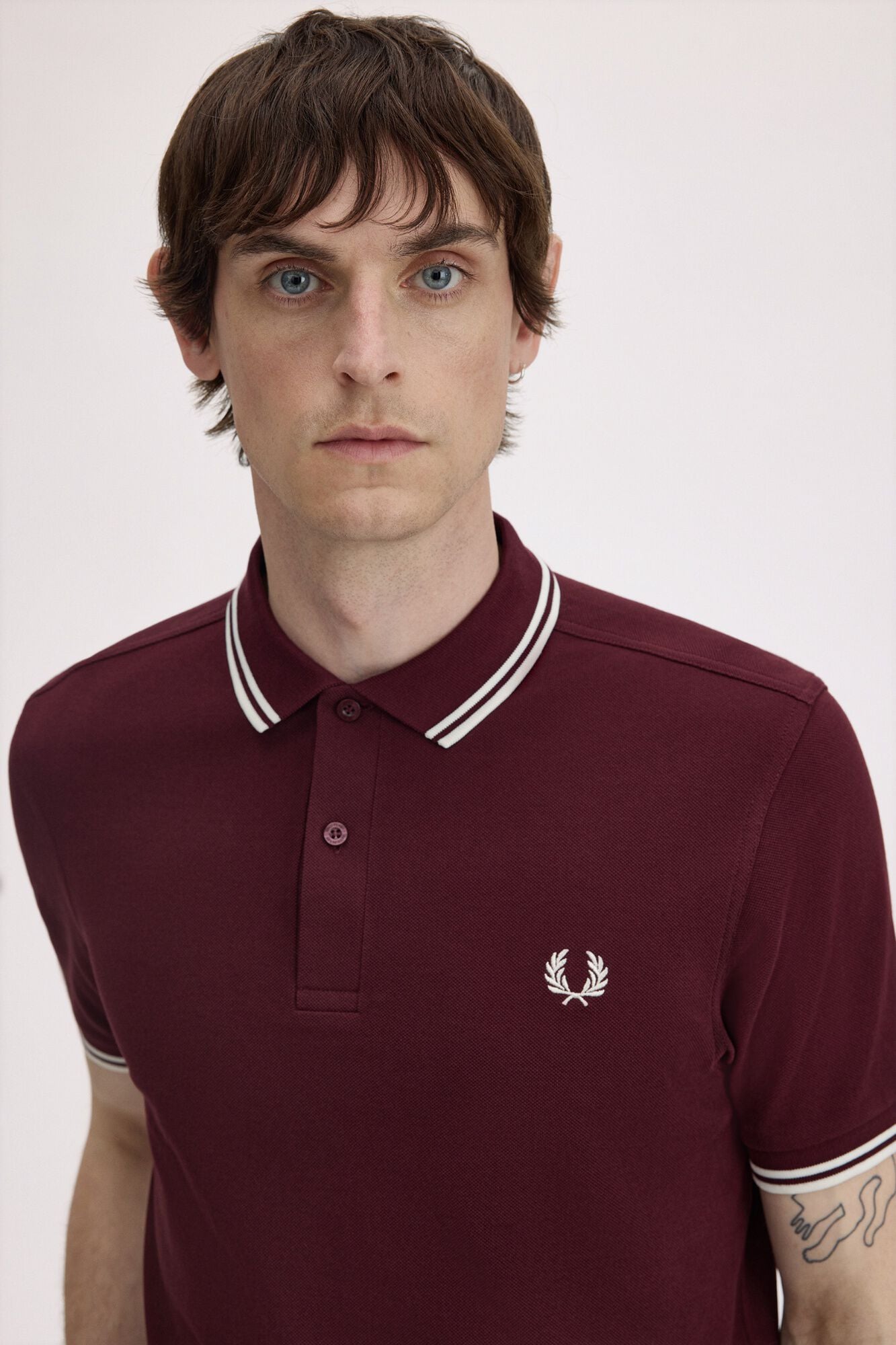 Fred Perry Polo em dois tons Fred Perry Granada