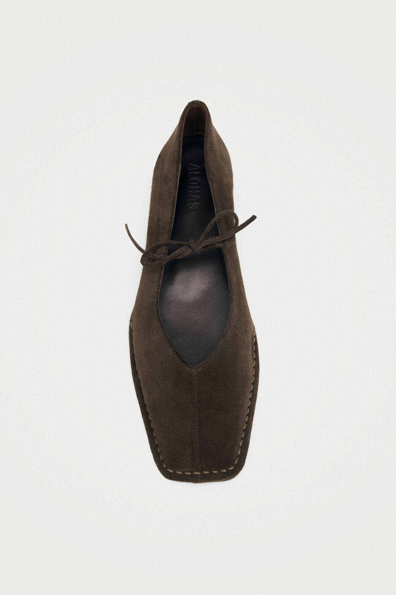 Alohas Sway Suede Leather Ballerinas
