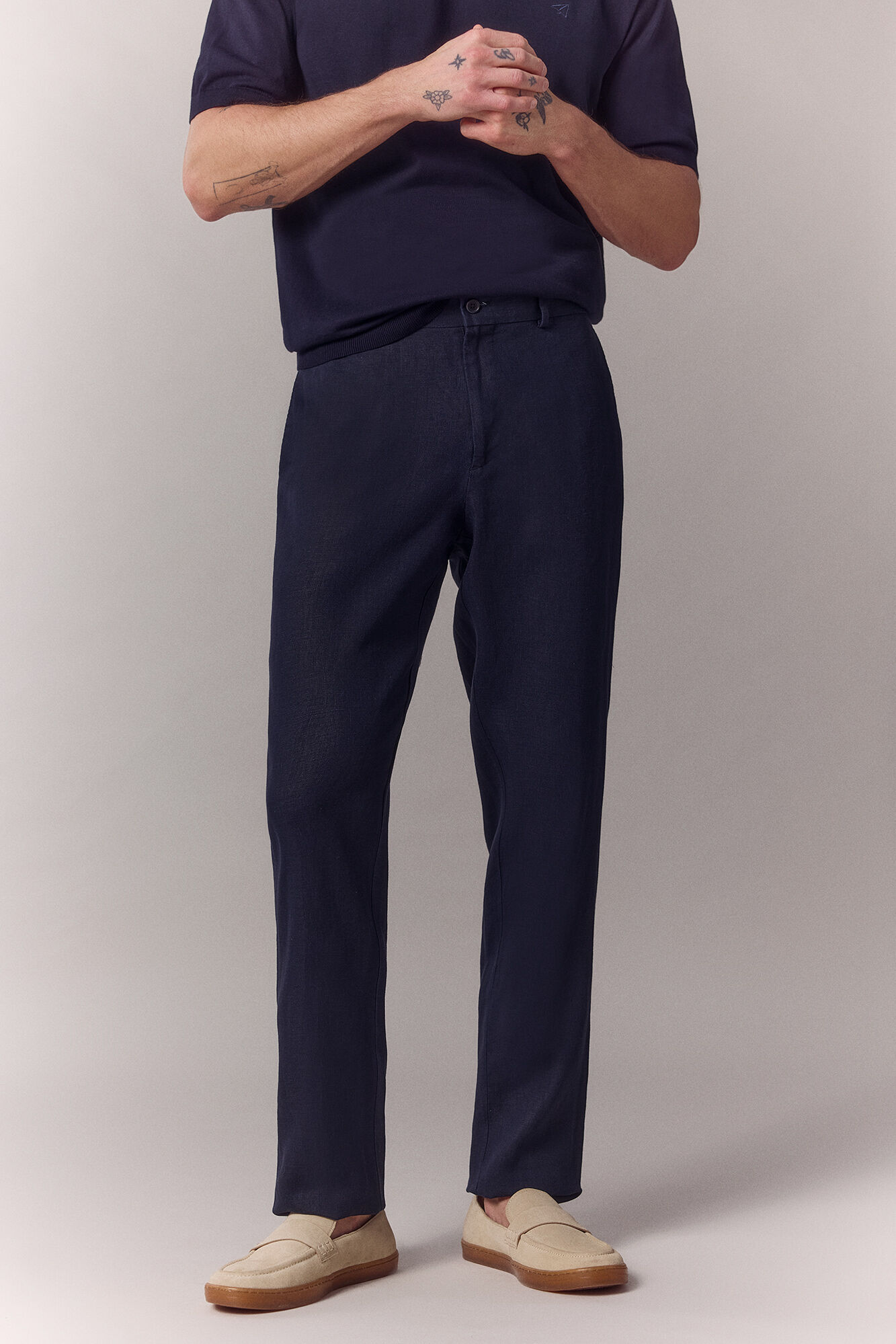 OOTO Linen co-ord tailored trousers