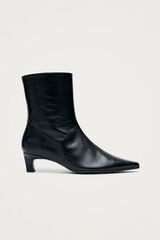 Alohas Botins em couro Ambar Rift Preto