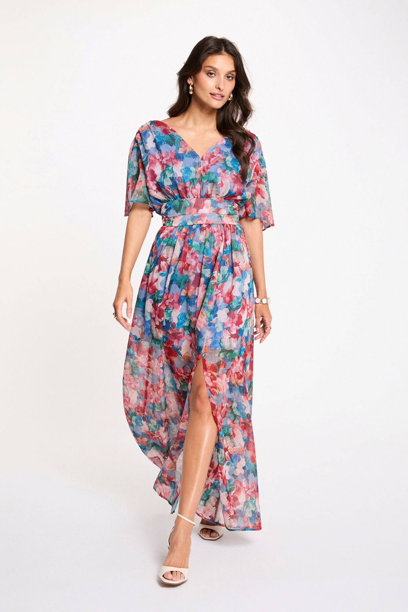 Morgan Vestido comprido fluido