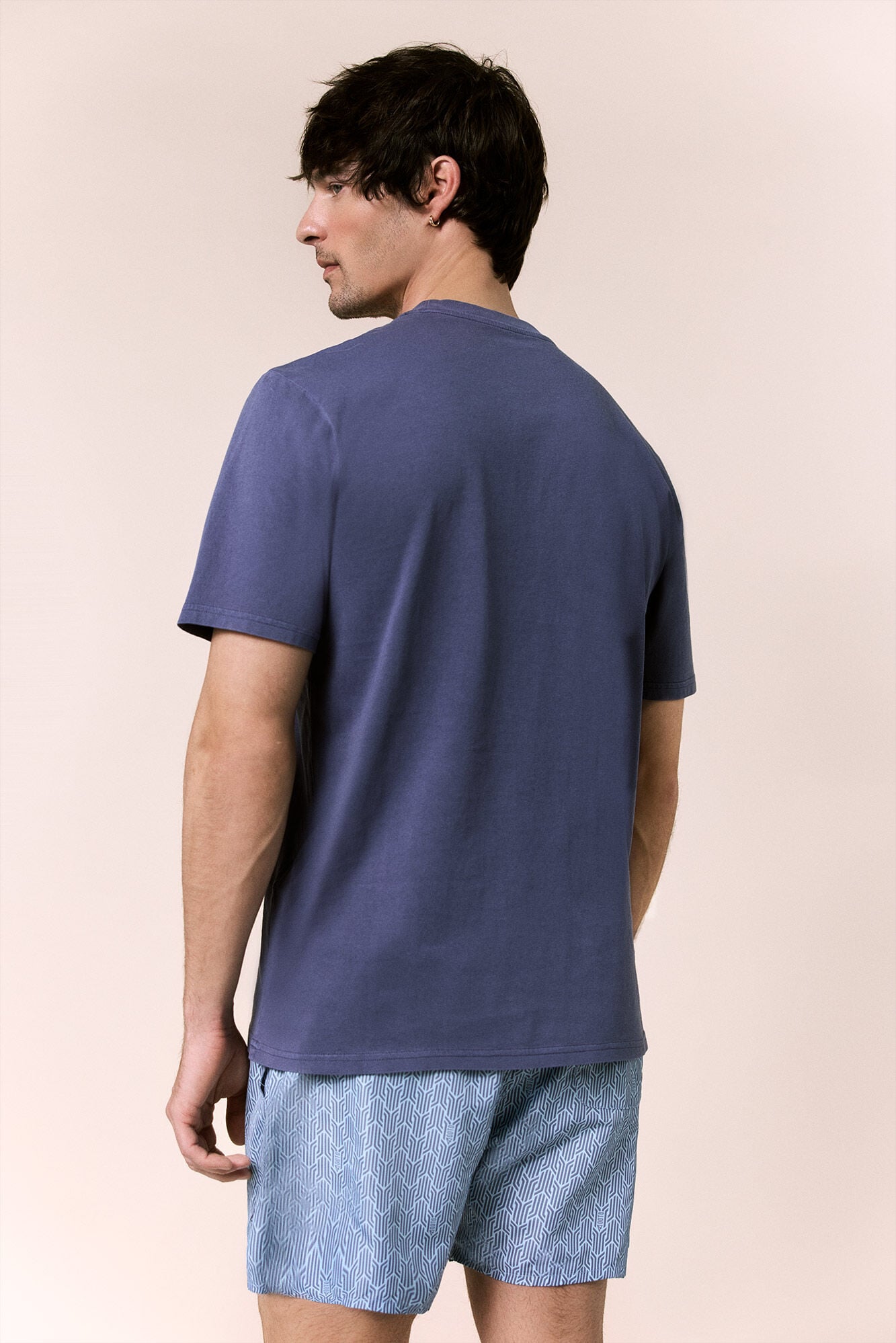 OOTO Washed graphic T-shirt Blue