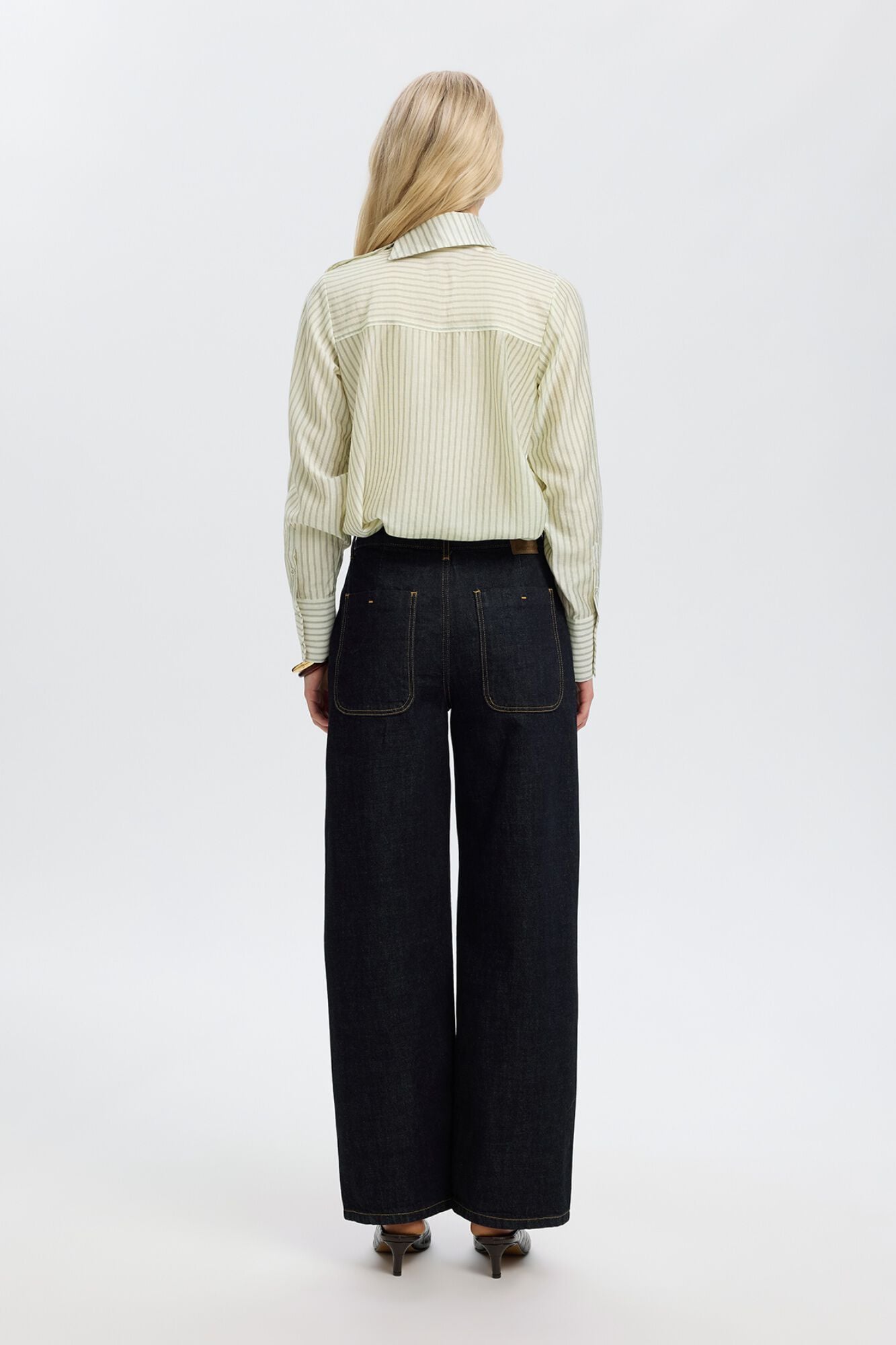 Selected High neck blouse