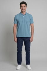 Valecuatro Polo cl&aacute;ssico com logo Azul