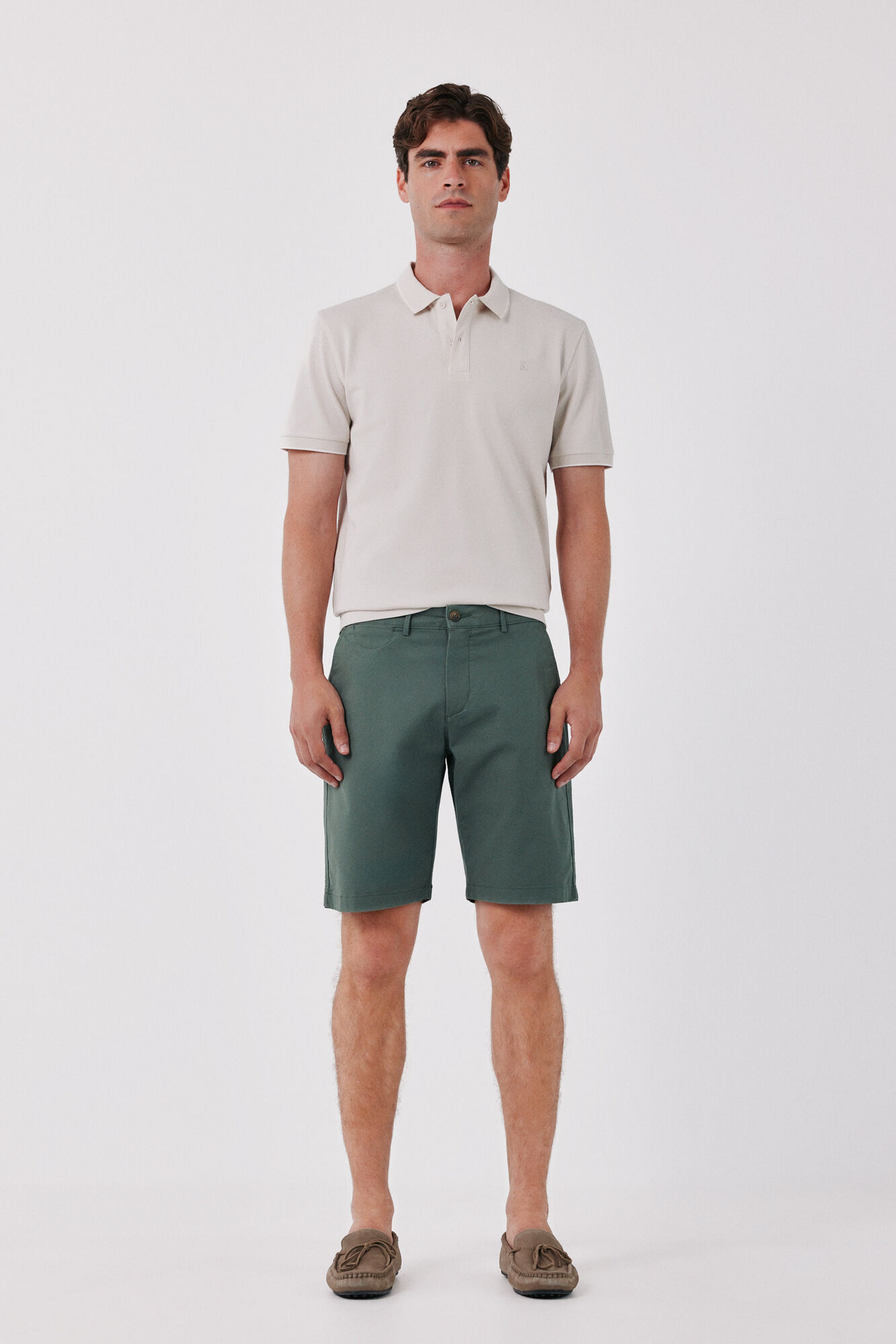 Cortefiel Basic regular Bermuda shorts
