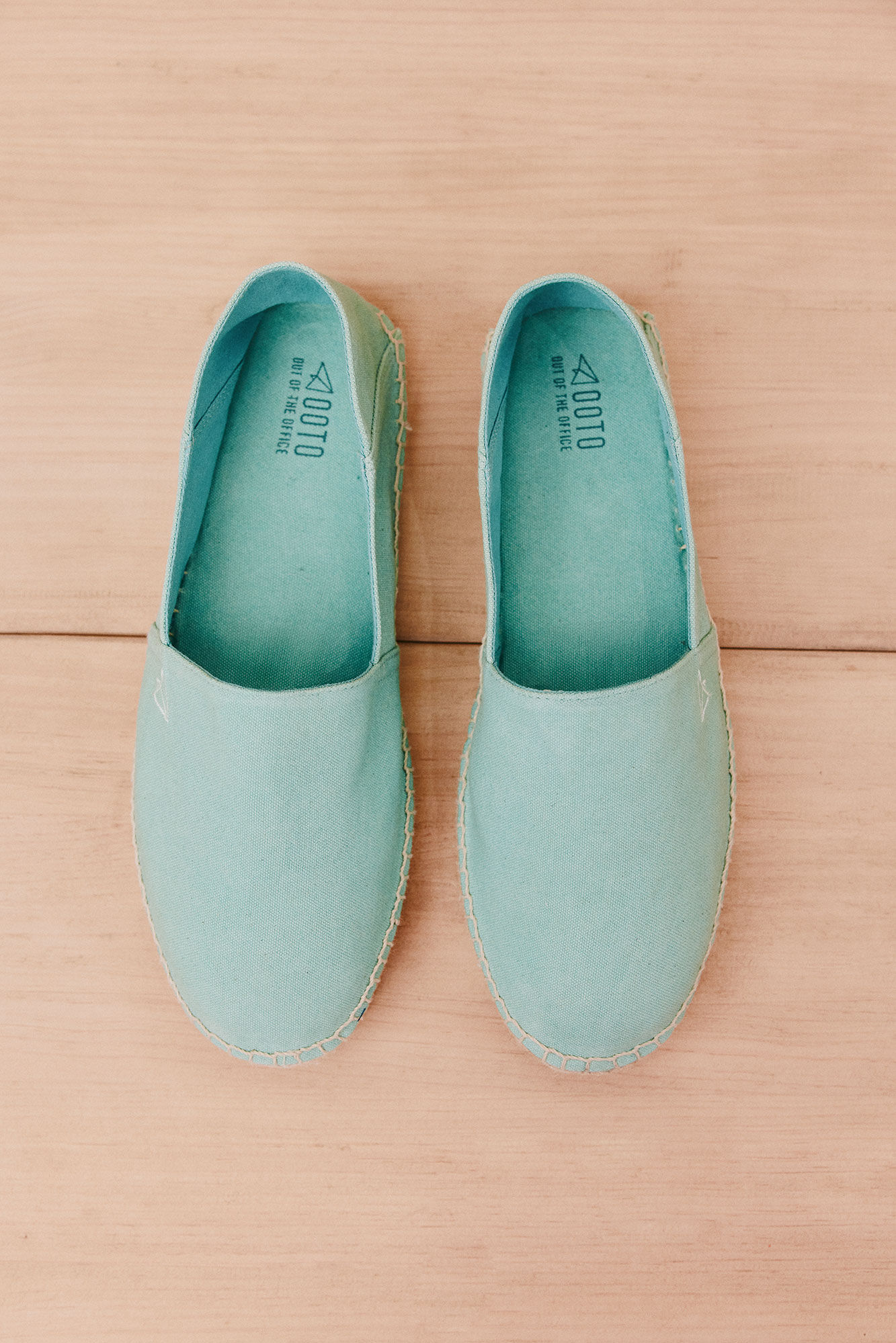 OOTO Fabric espadrille Green