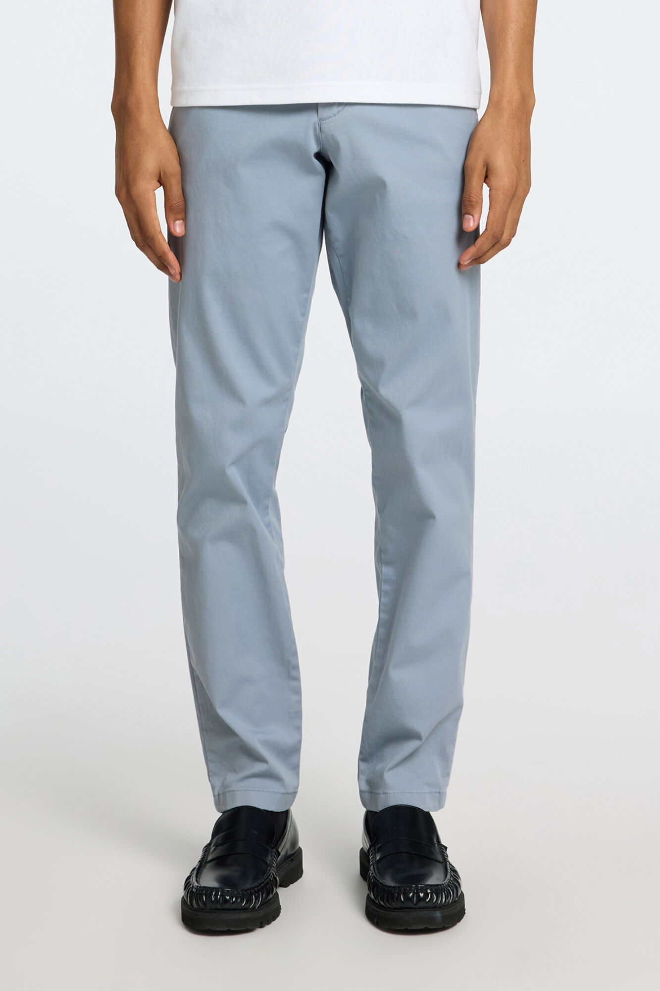 Selected Cal&ccedil;as chino para homem slim fit Azul