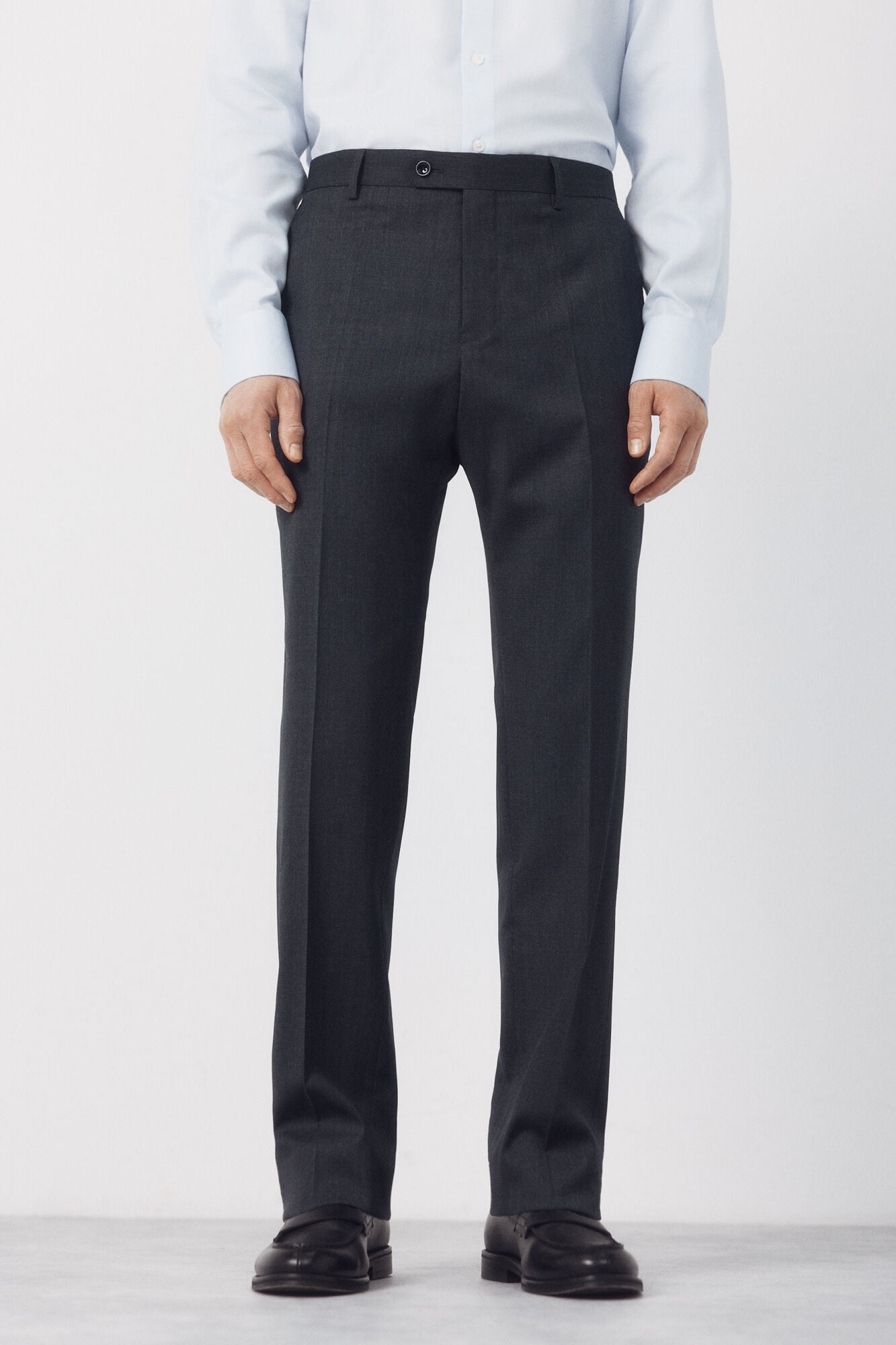 Cortefiel Plain COOLMAX&reg; tailored trousers