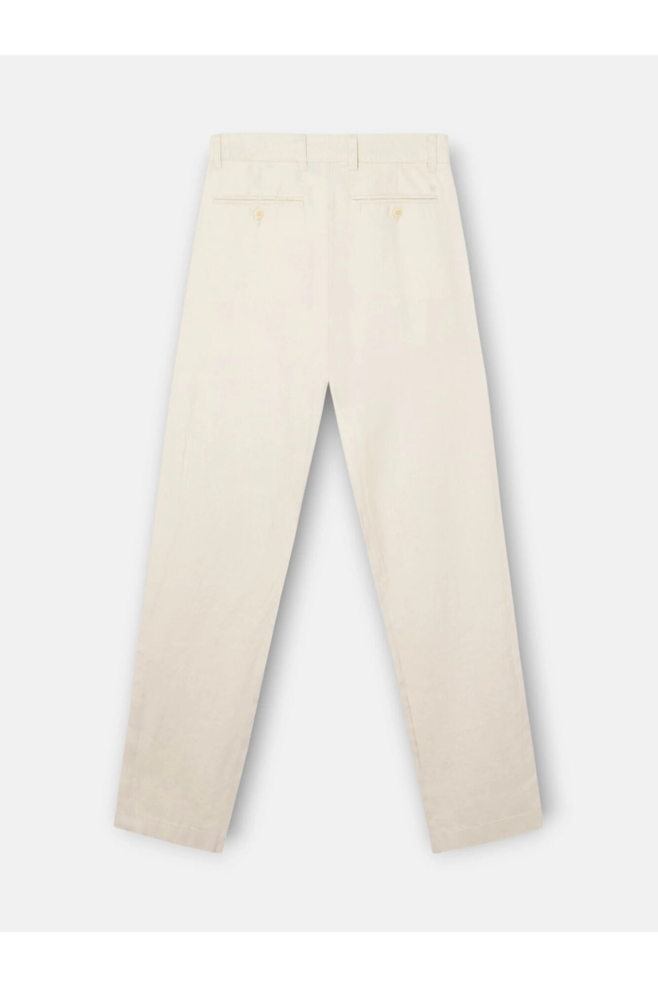 Silbon Linen chino trousers Beige