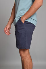 Cloking Bermuda fit casual Azul