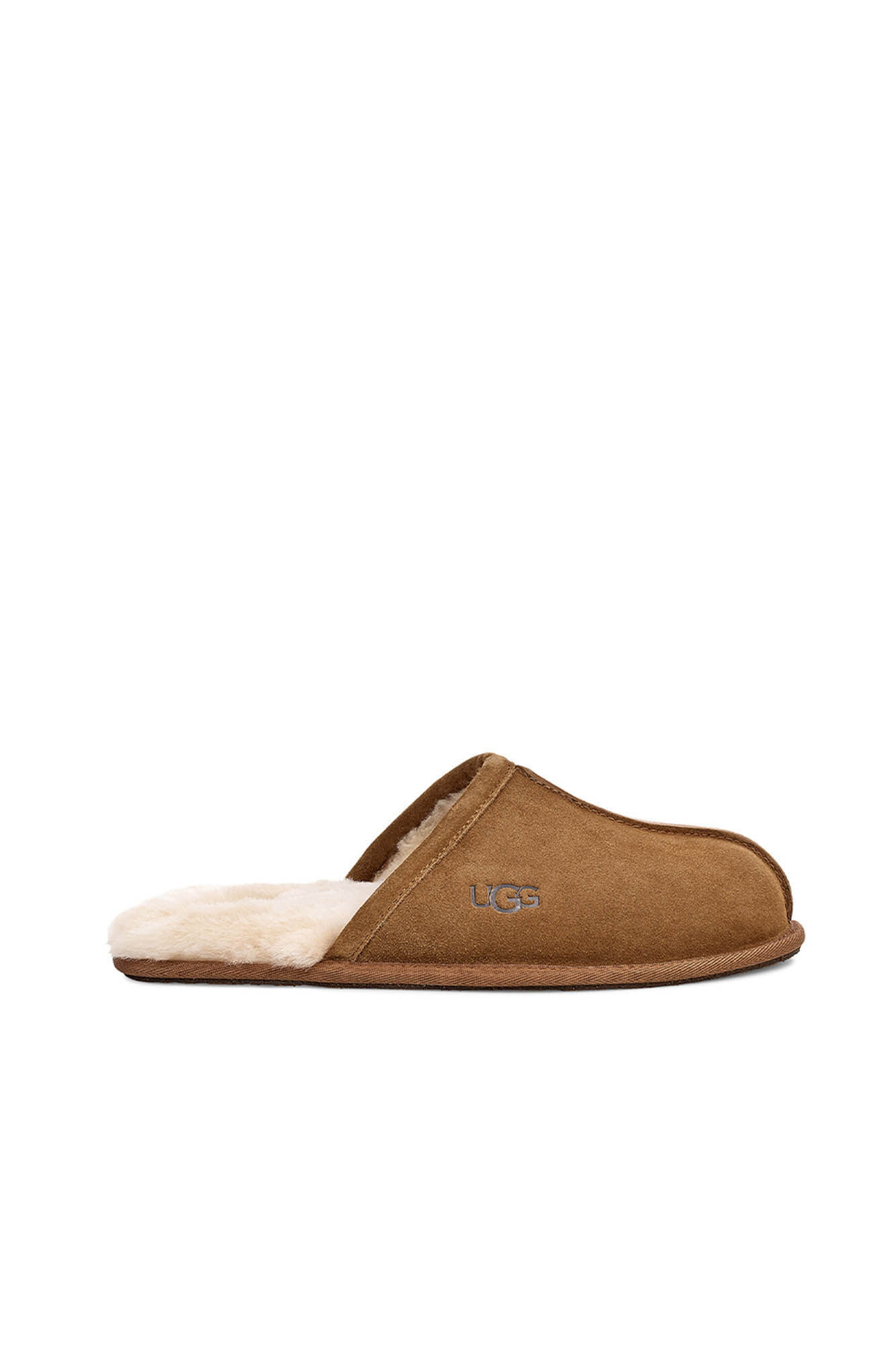 Ugg Slipper aberta camur&ccedil;a Scuff. Marca UGG Castanho