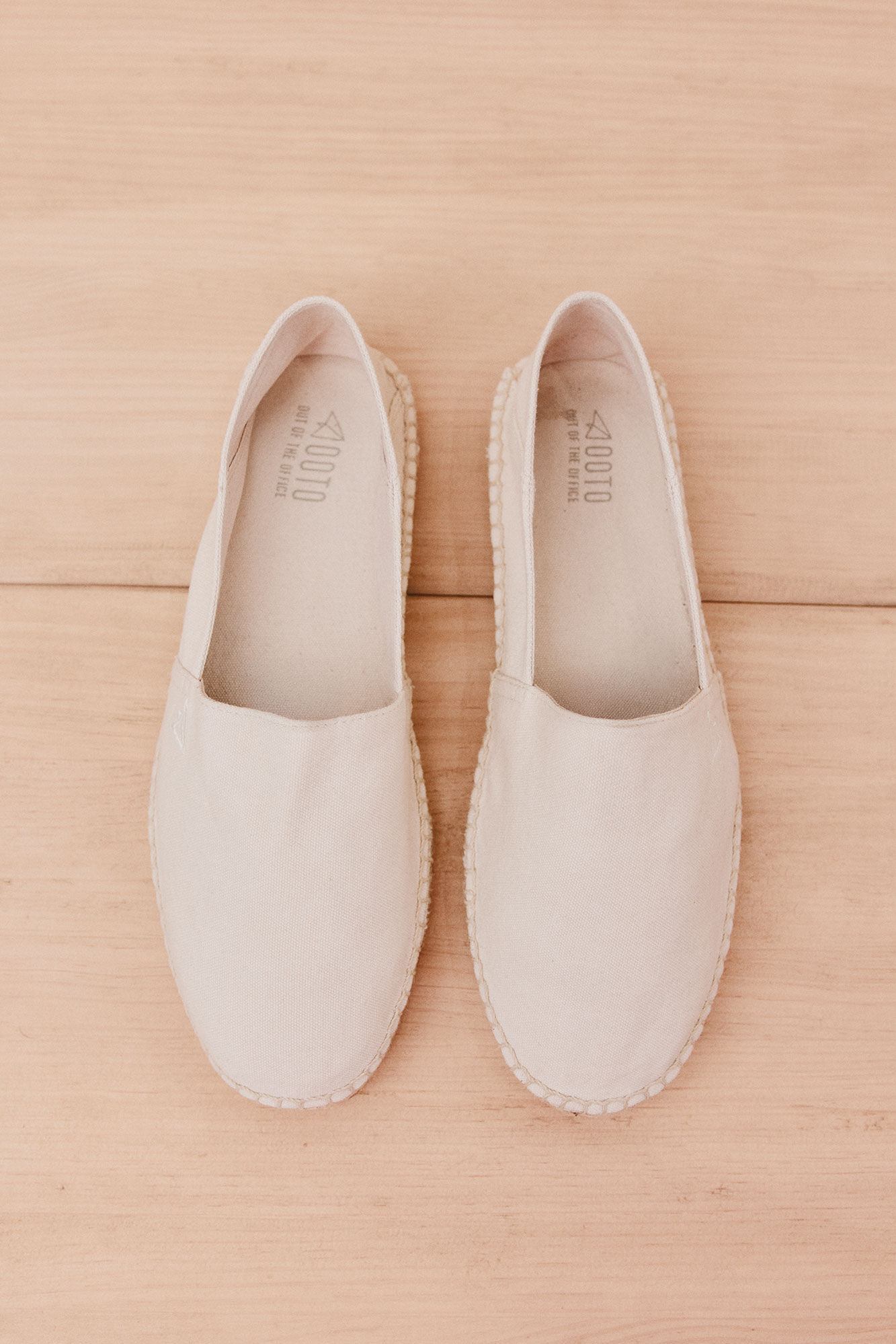 OOTO Fabric espadrille Beige