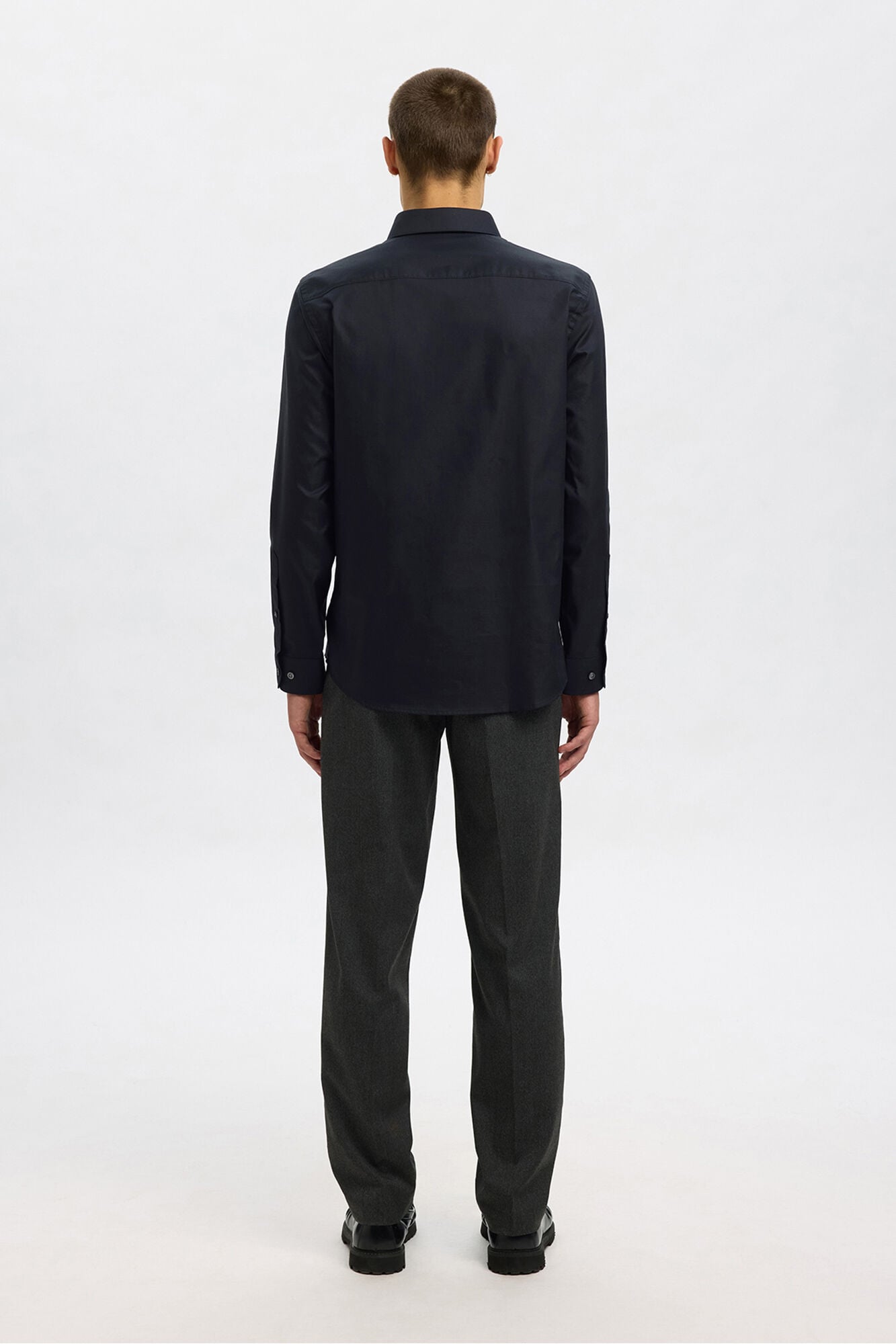 Selected Slim Fit Formal Shirt Black