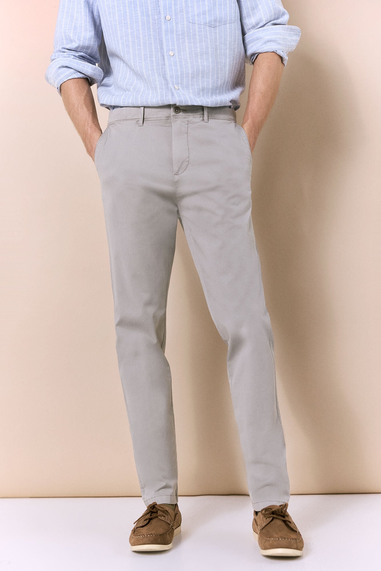 OOTO Cal&ccedil;as chino casual slim