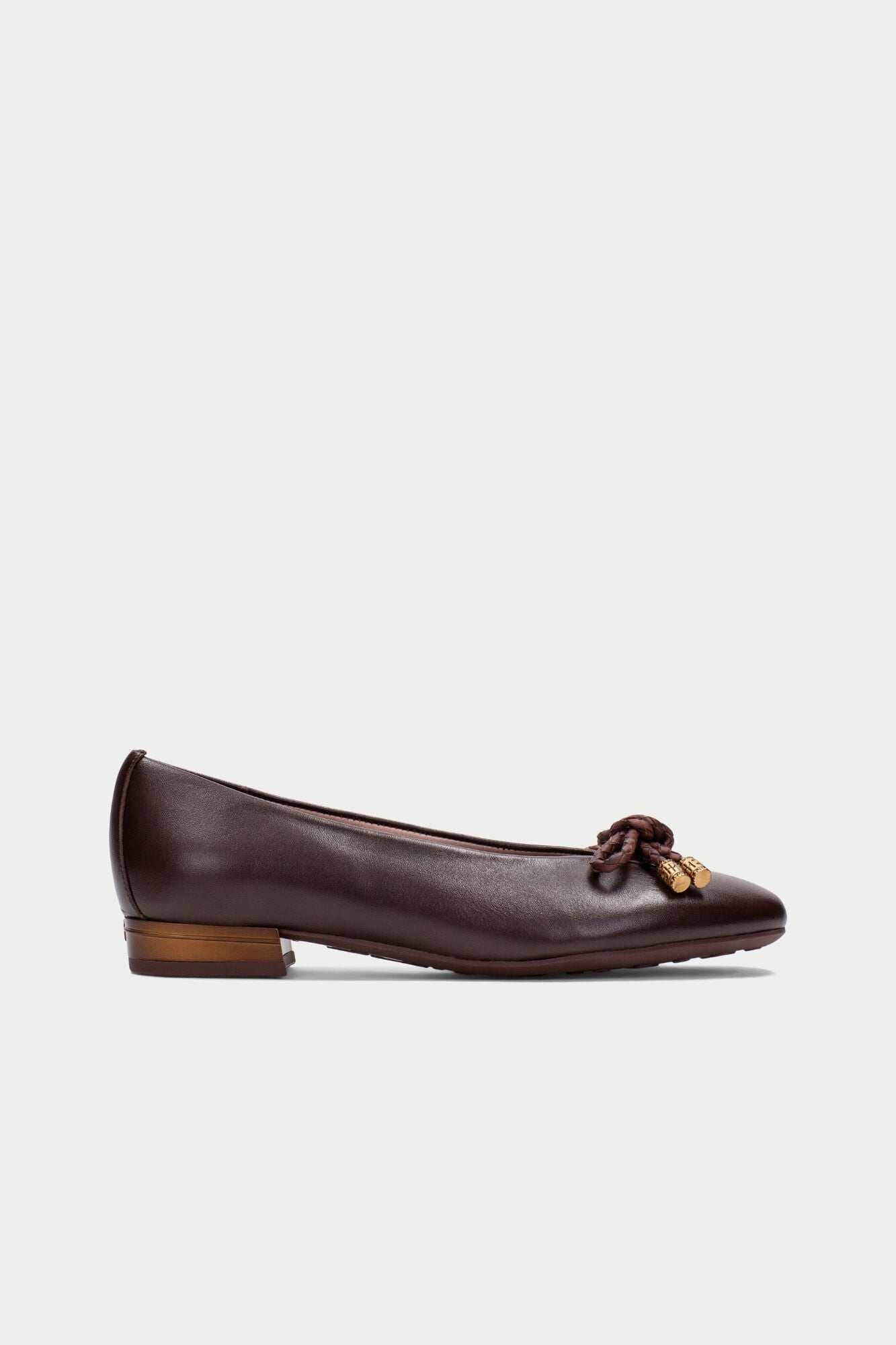 Hispanitas Oslo tubular detail ballet flats