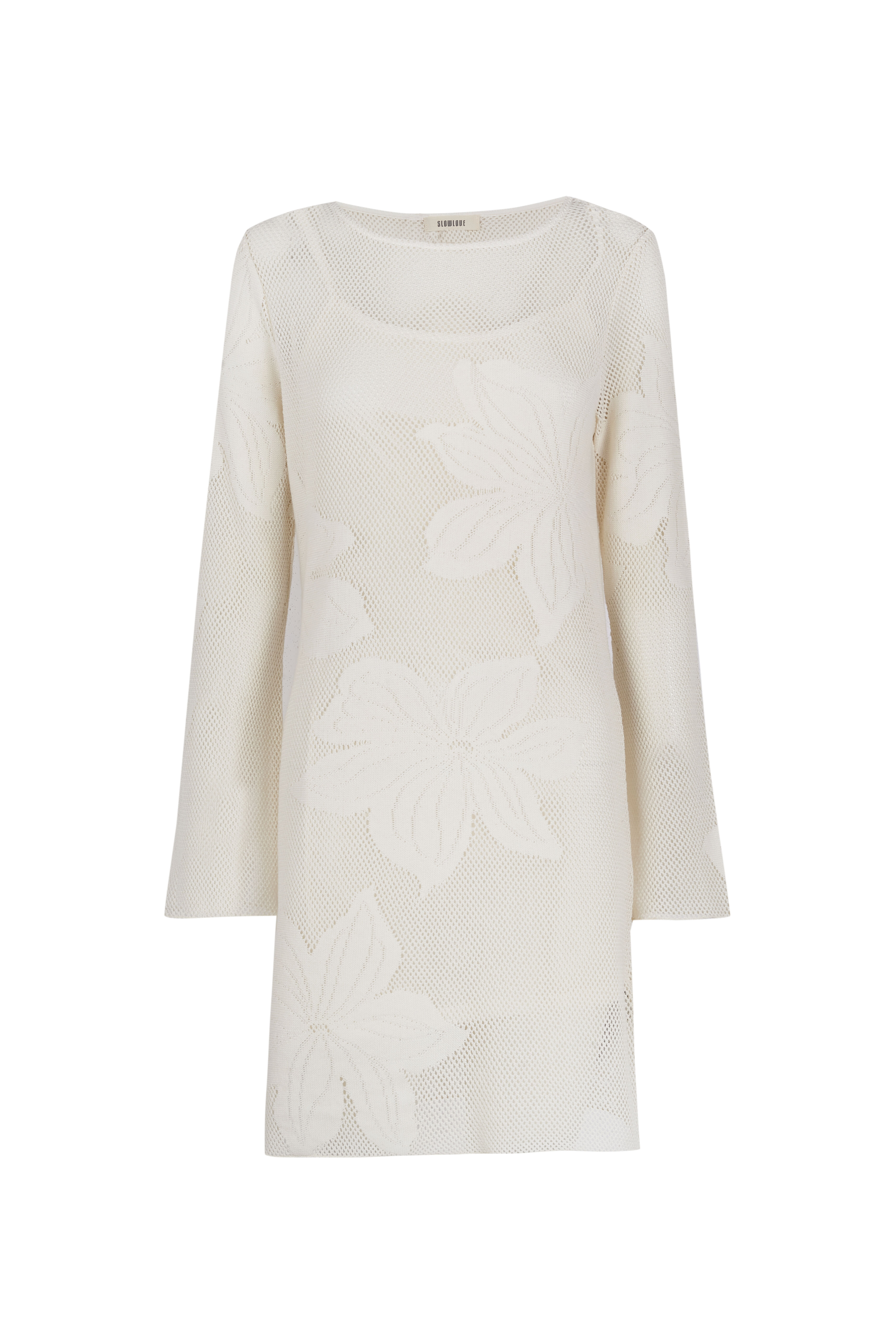 Slowlove Jersey-knit dress Ivory
