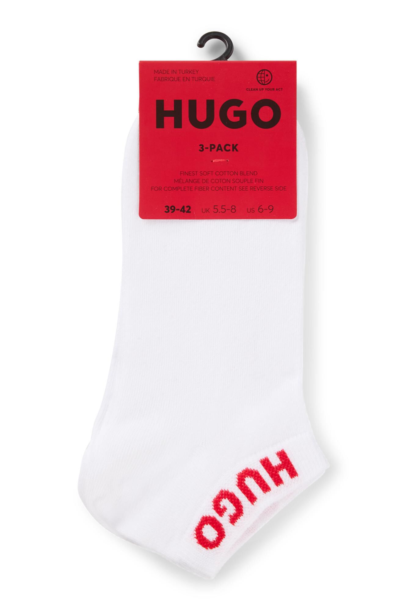HUGO Pack tres calcetines