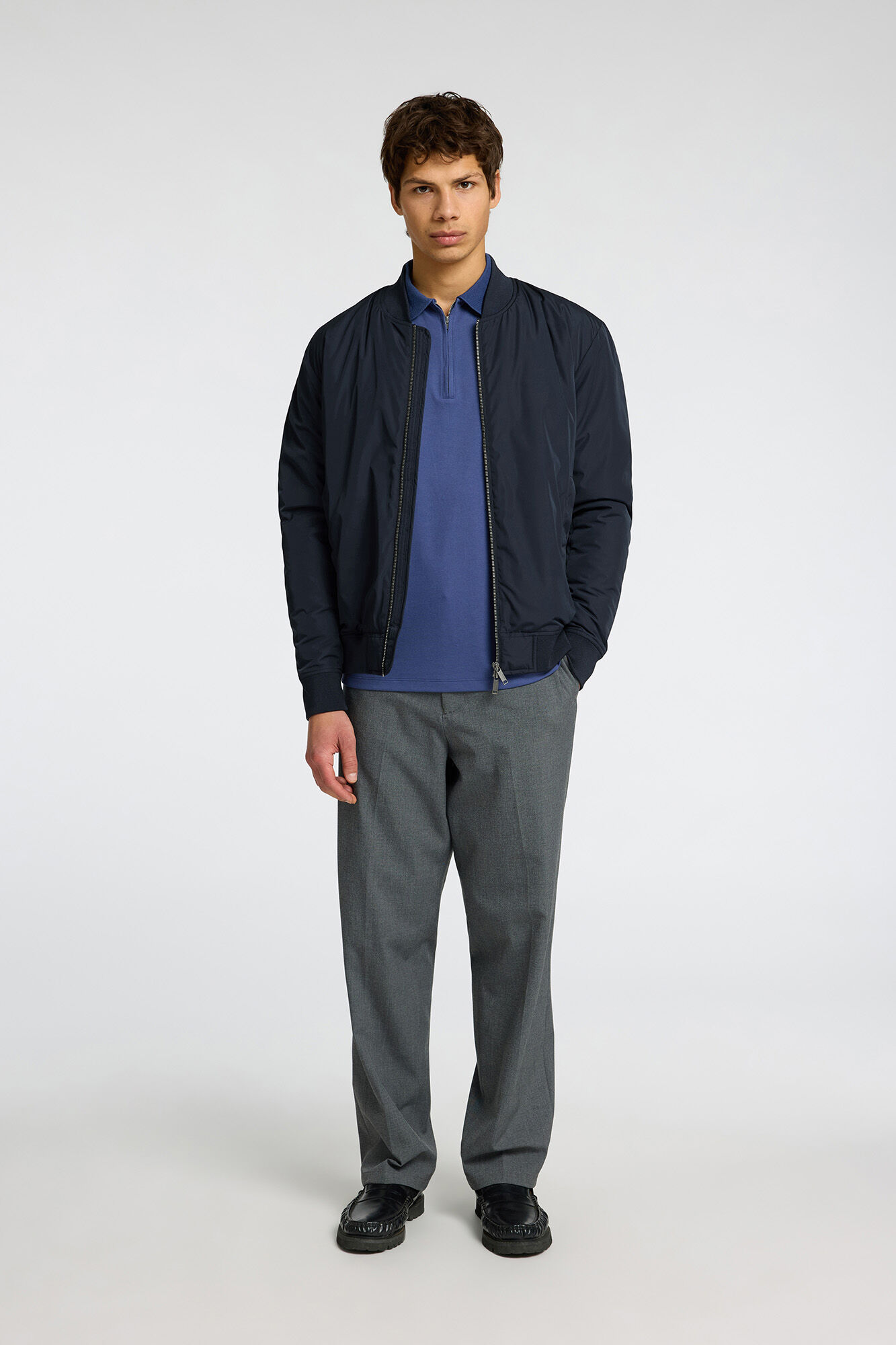 Selected Casaco bomber Azul
