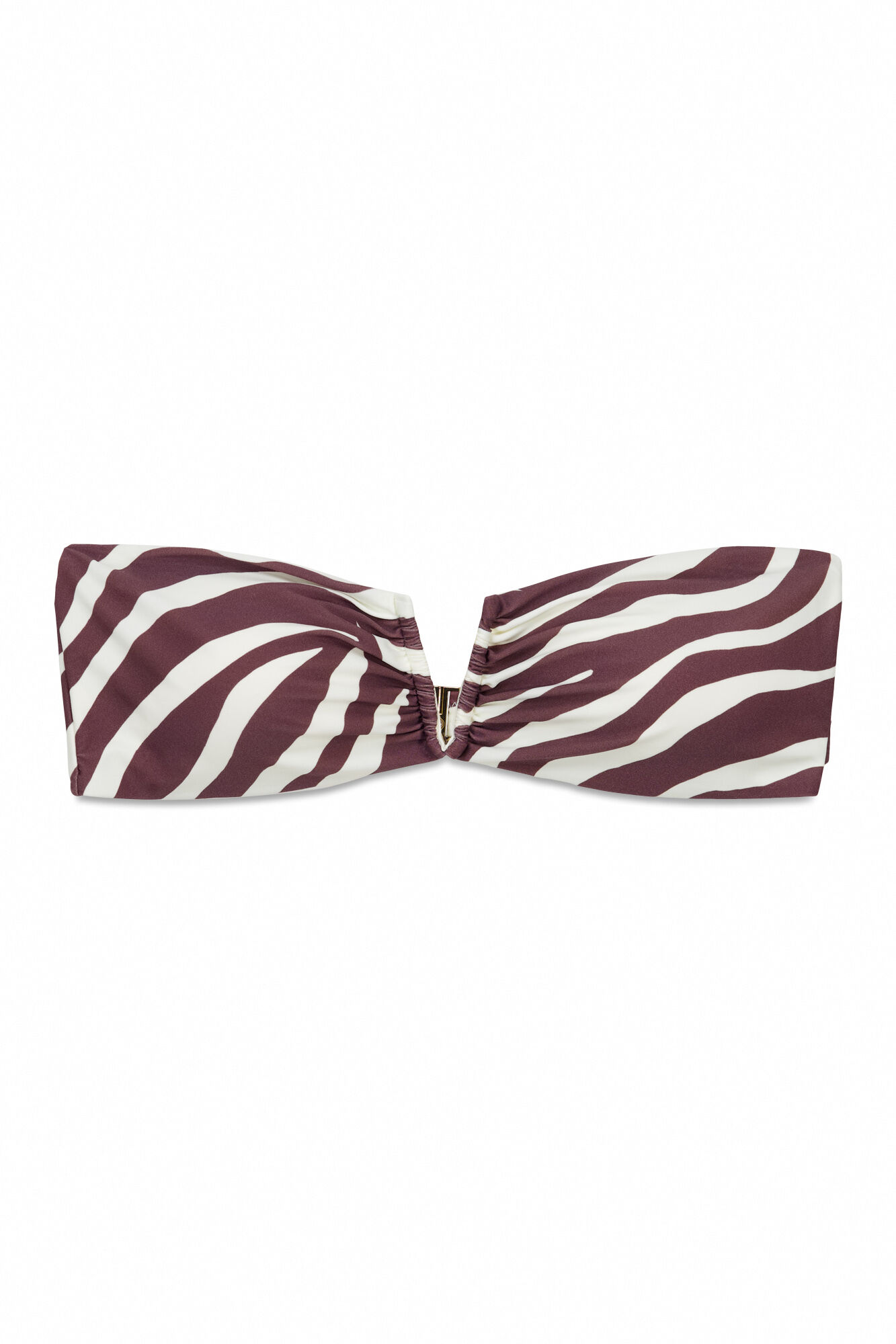 Cortefiel Top de biqu&iacute;ni bandeau Castanho