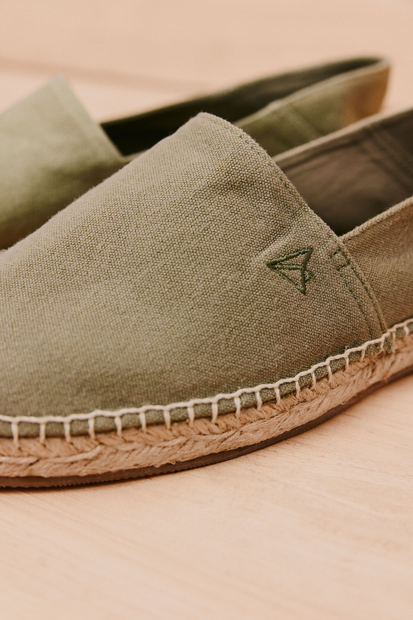 OOTO Fabric espadrille Kaki