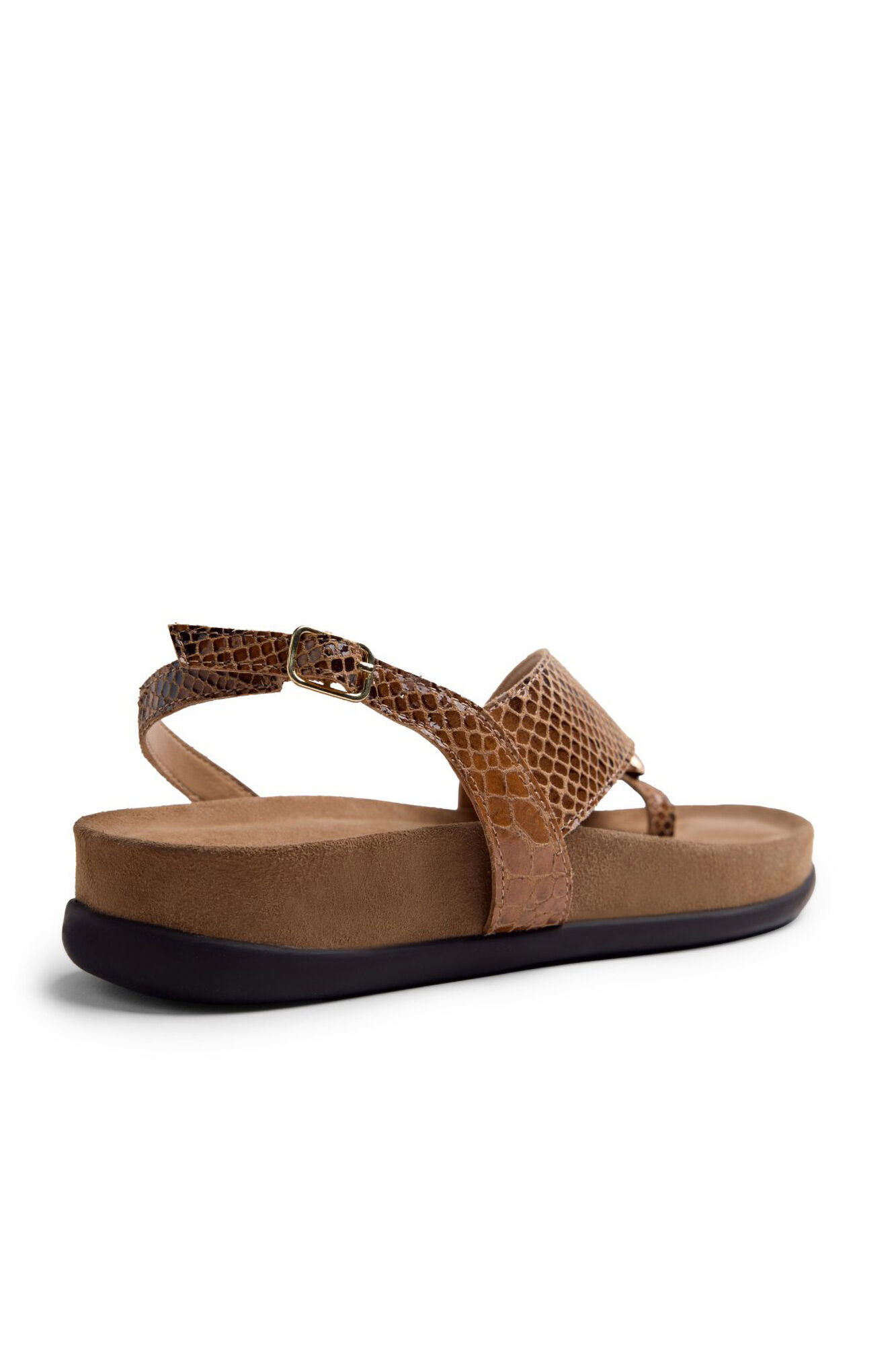 Gioseppo Leather animal print and jewel sandals tanauan Beige