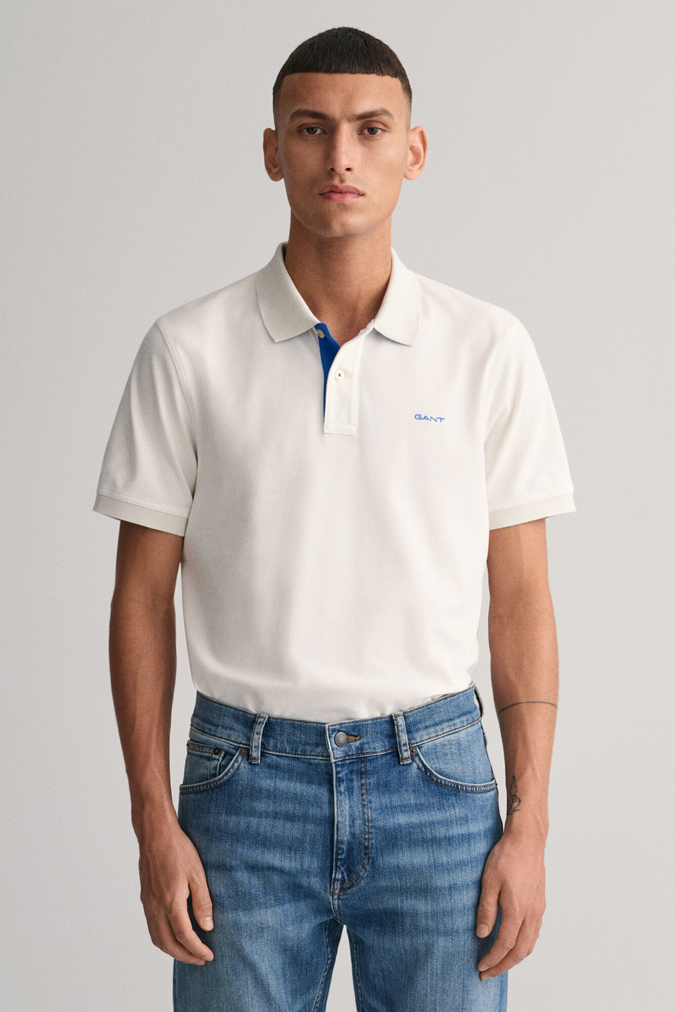 Gant Contrast piqu&eacute; polo
