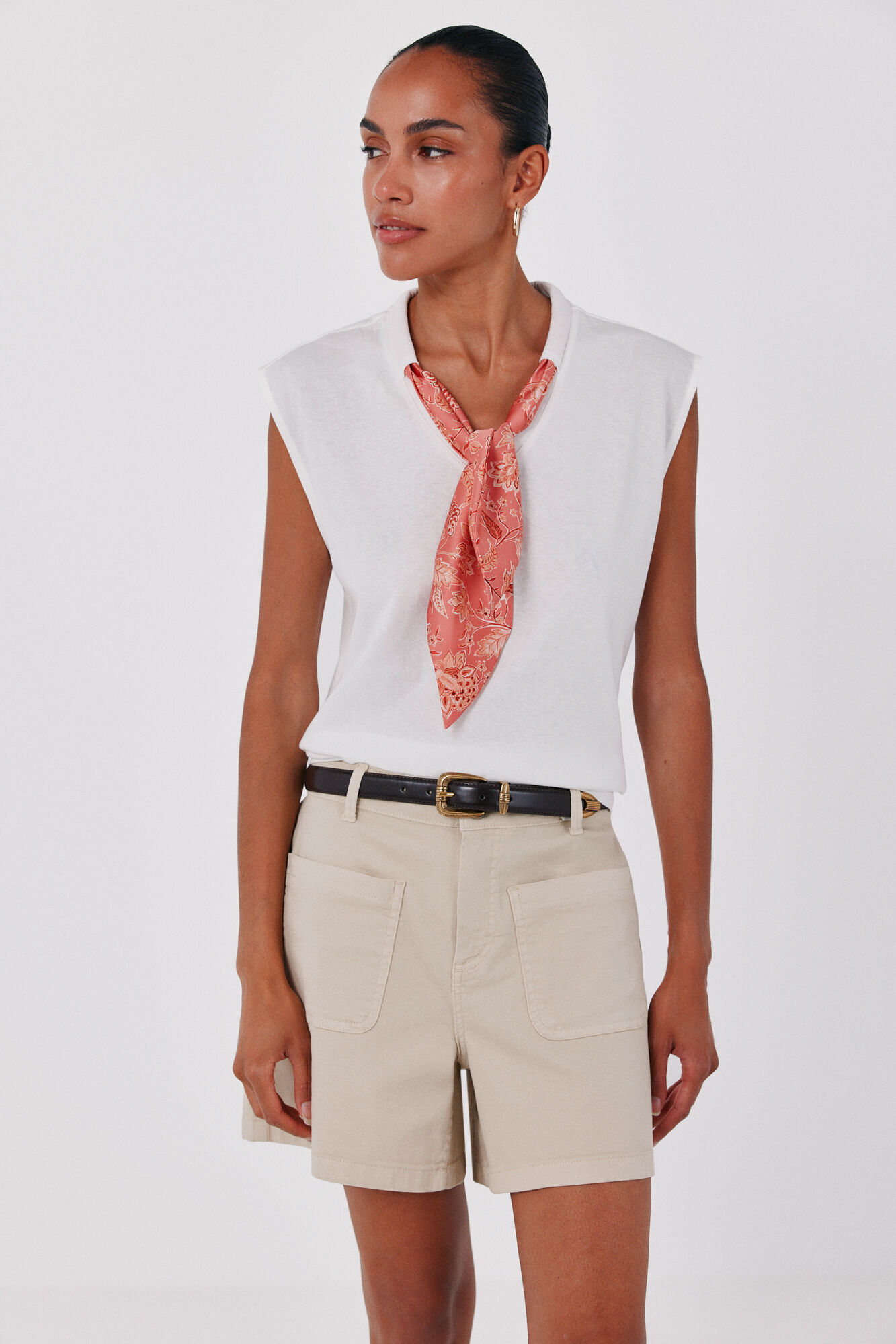 Cortefiel Camiseta pa&ntilde;uelo