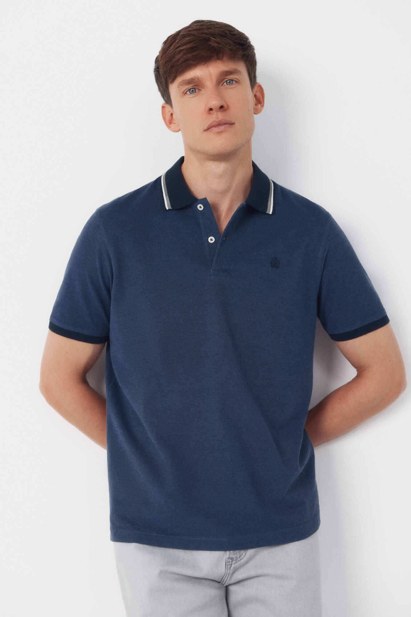 Cortefiel Oxford polo shirt