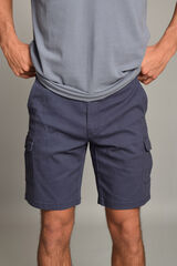 Cloking Cargo Bermuda shorts Blue