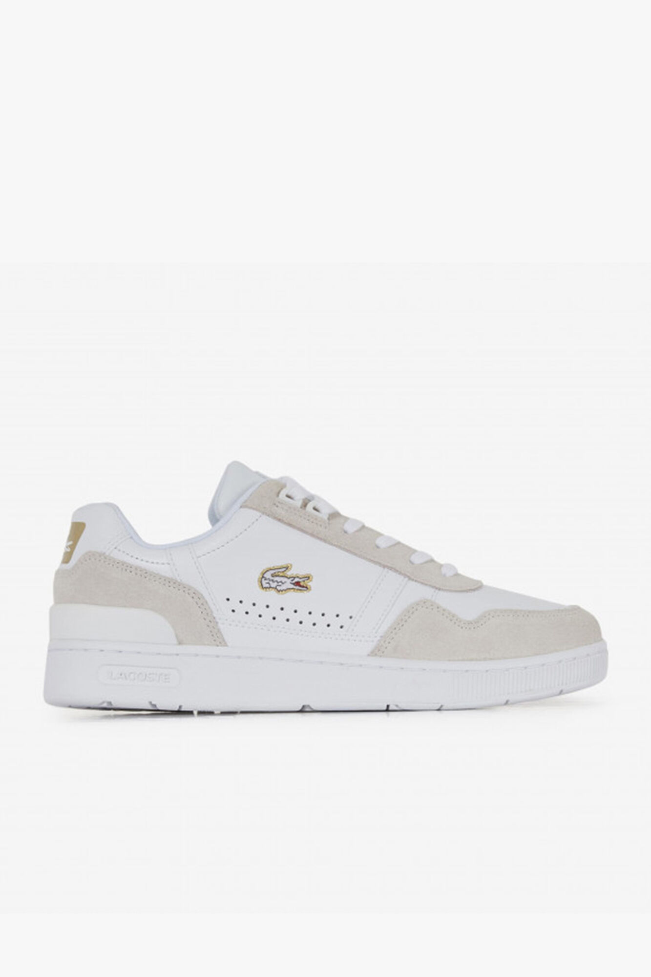 Lacoste Zapatillas de piel T-Clip para hombre