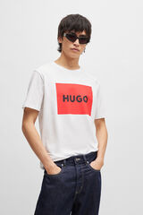 HUGO Short-sleeved T-shirt White