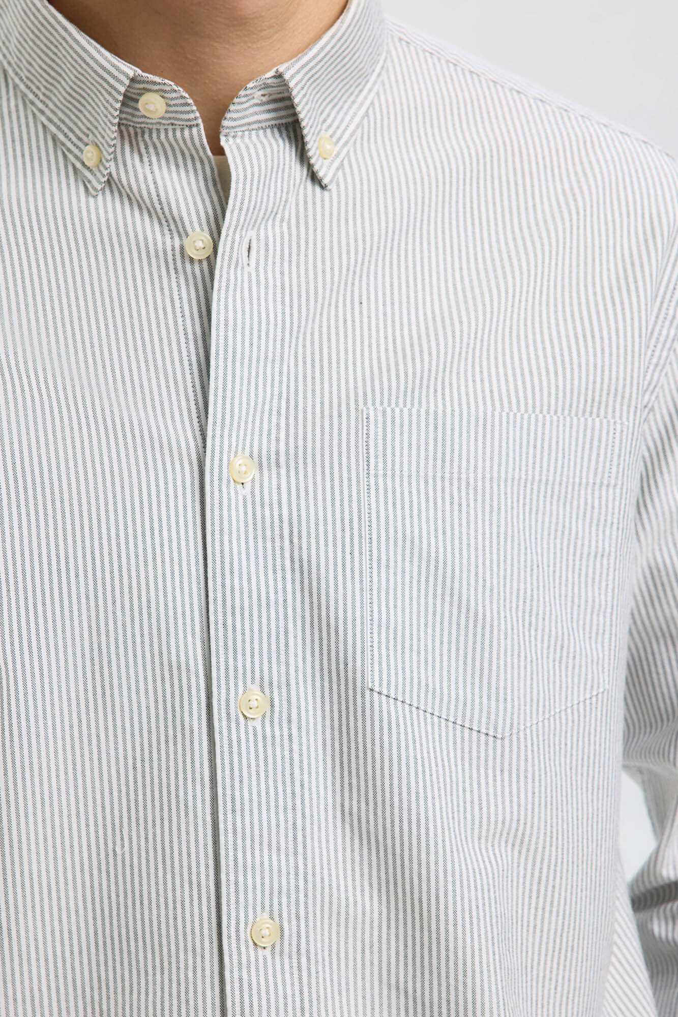 Selected Camisa Oxford de corte regular