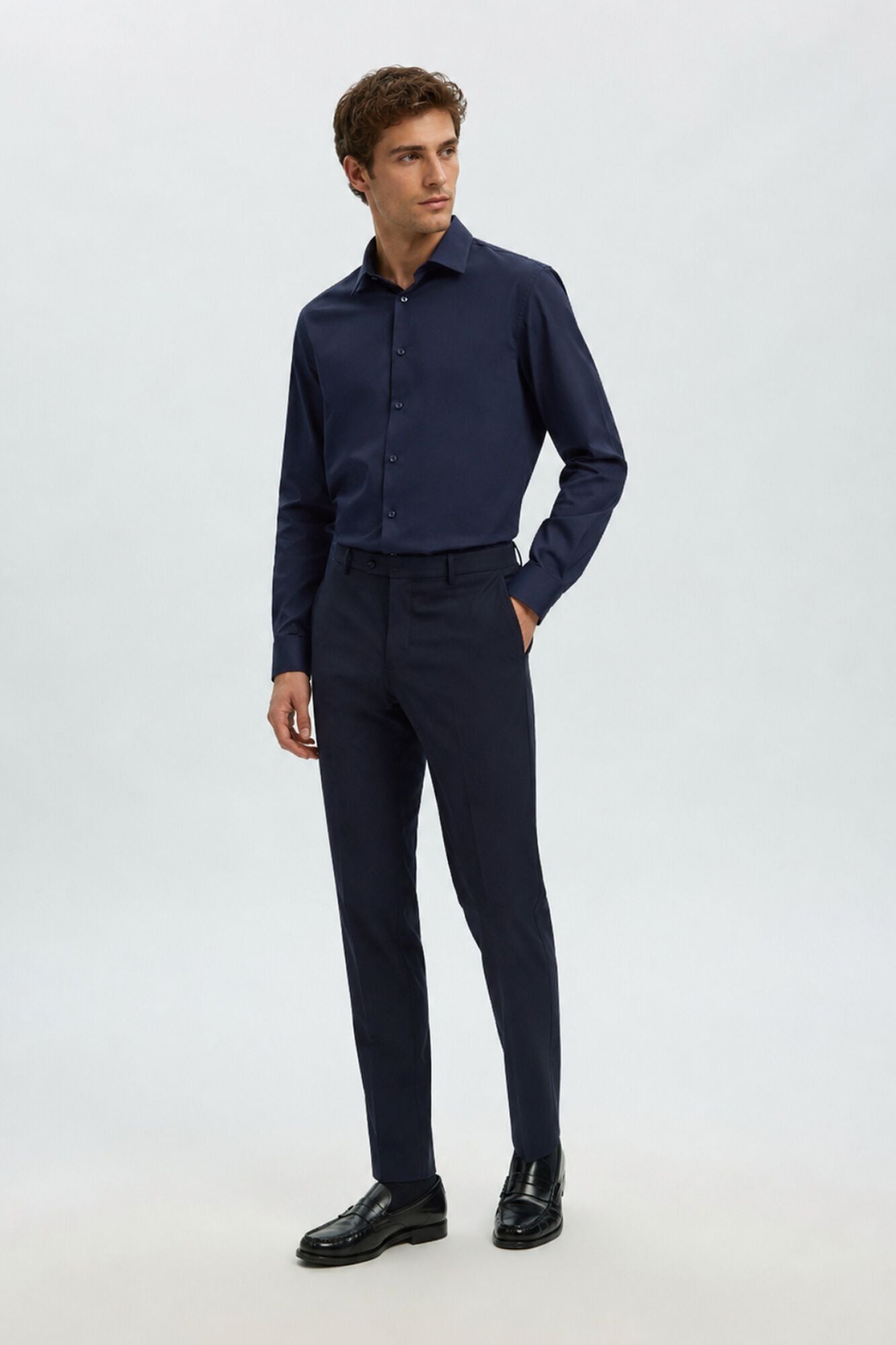 Selected Camisa Slim Fit de vestir