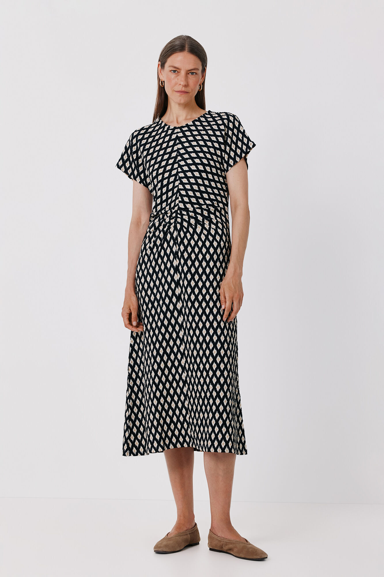Cortefiel Gathered dress