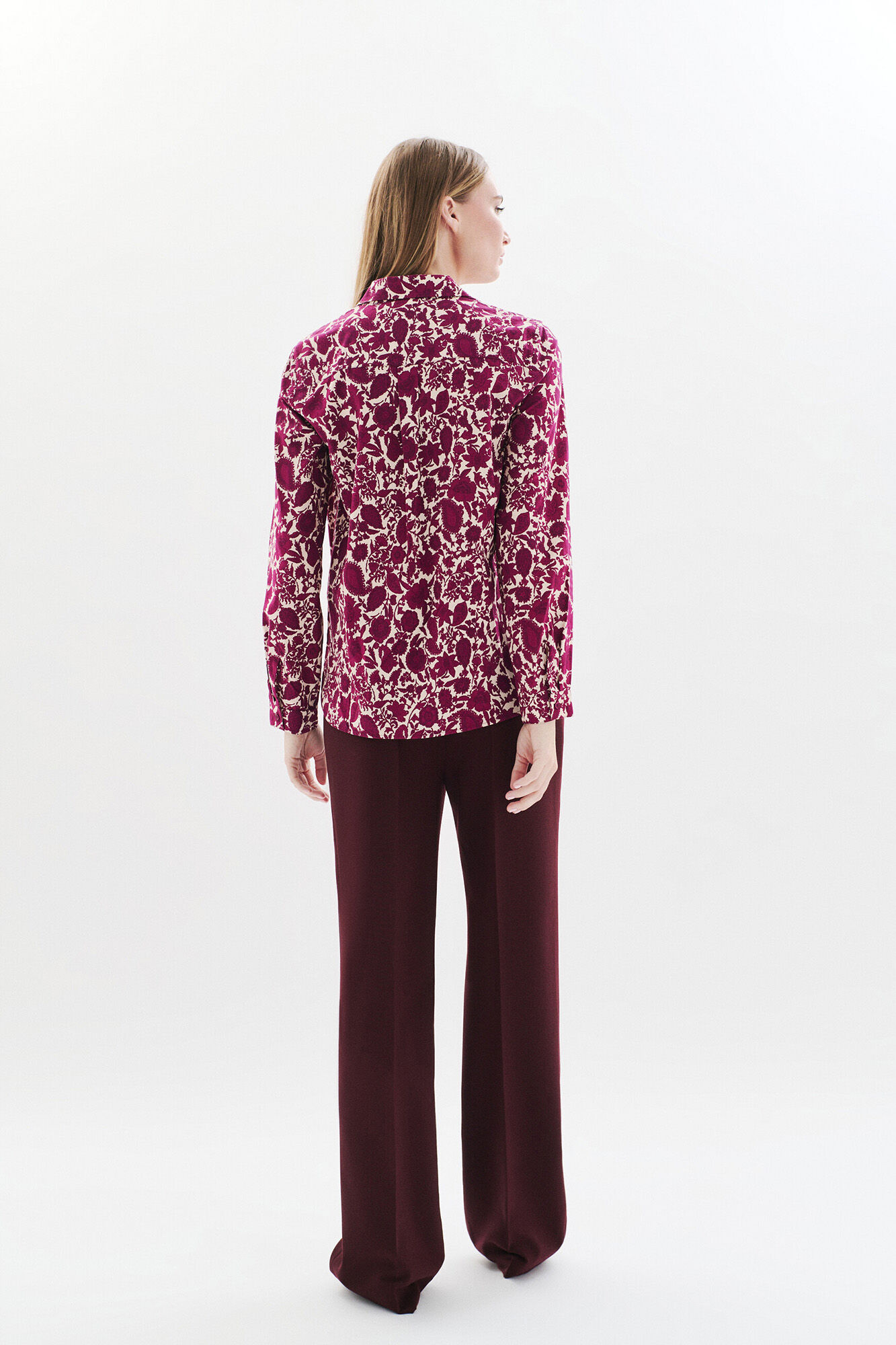 Caroll Camisa com estampado floral Granada