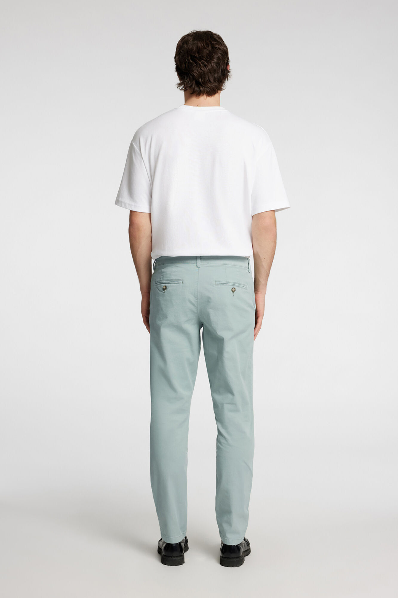 Selected Cal&ccedil;as chino para homem slim fit Verde
