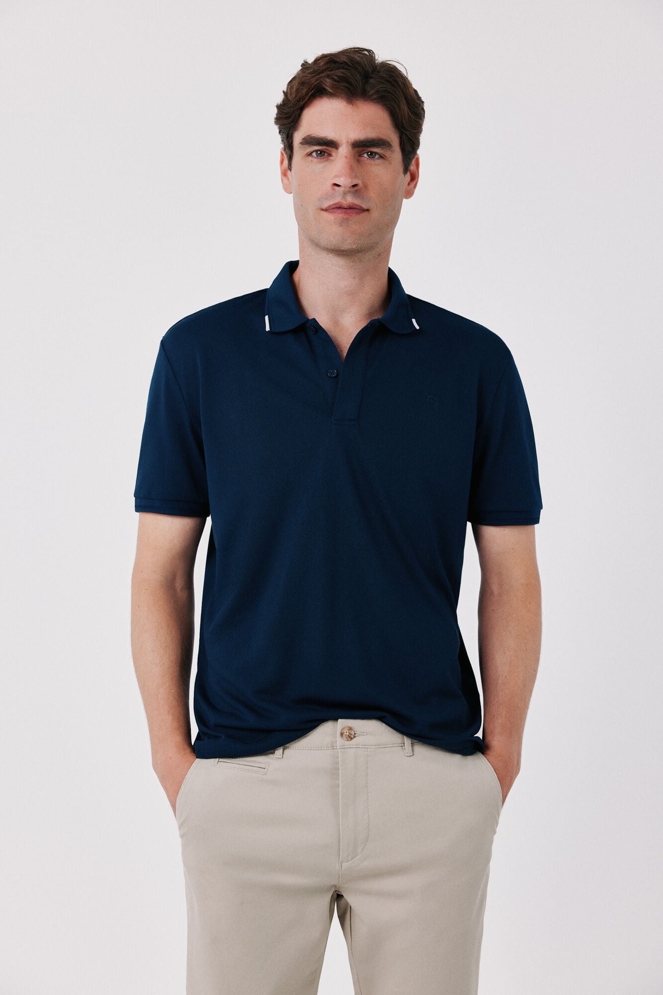 Cortefiel COOLMAX&reg; piqu&eacute; polo shirt