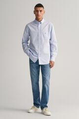 Gant Camisa de manga comprida Azul