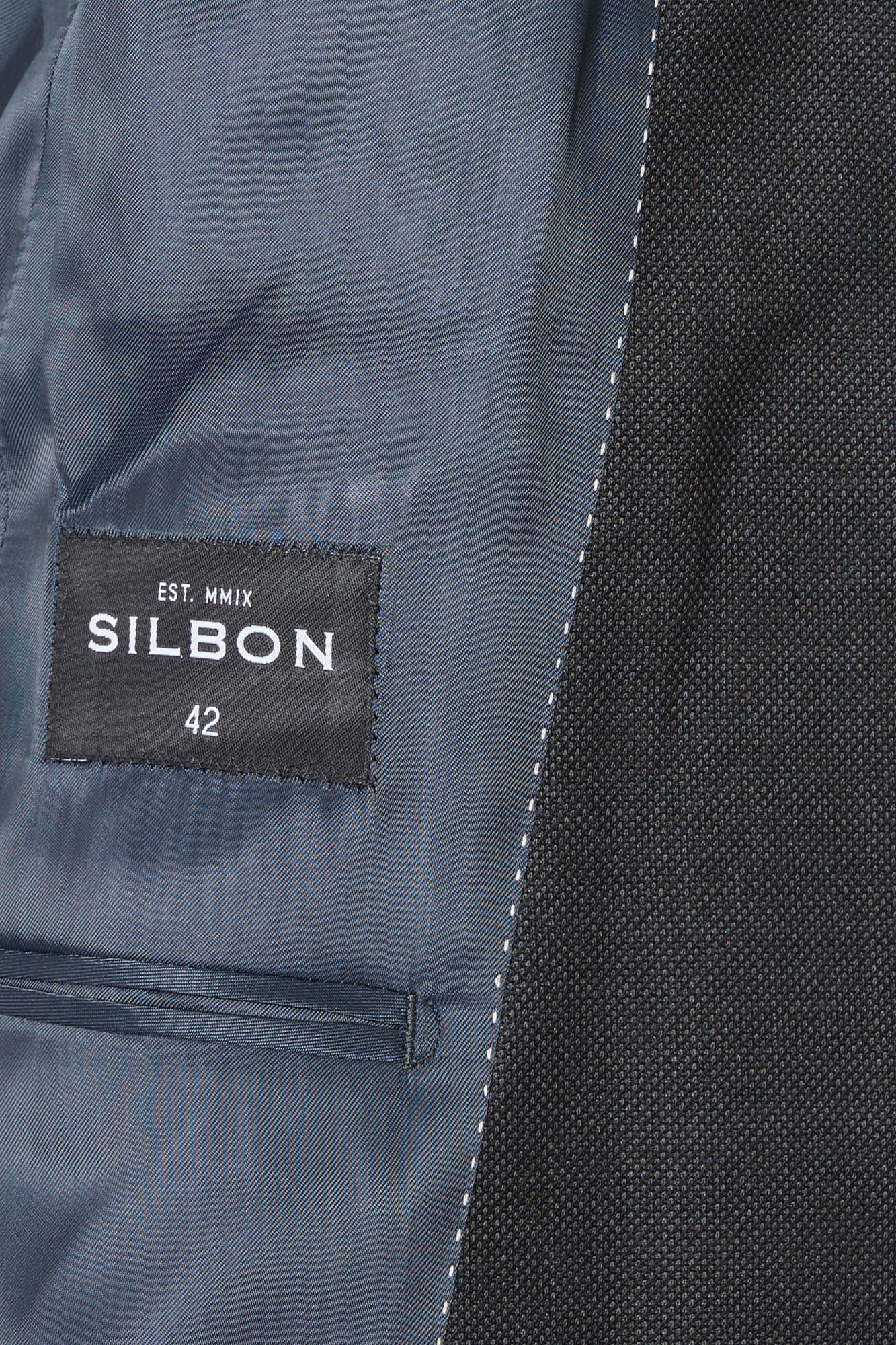 Silbon Terno americano  Cinzento
