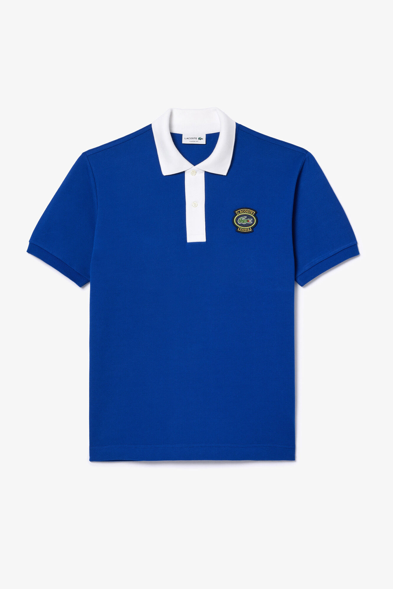 Lacoste Cotton piqu&eacute; polo shirt Blue