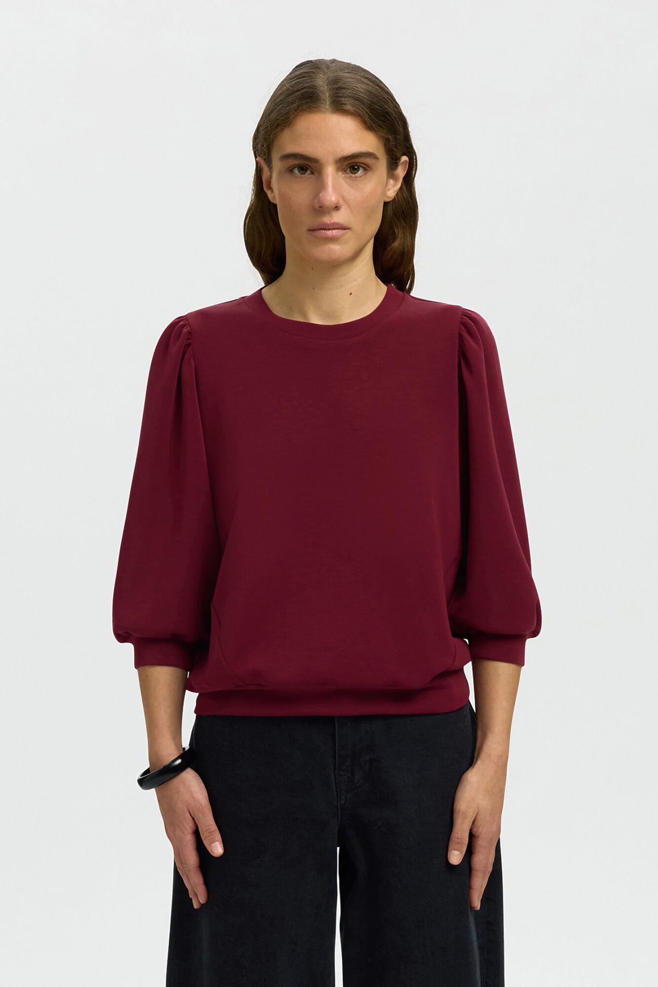 Selected Puffed sleeve top