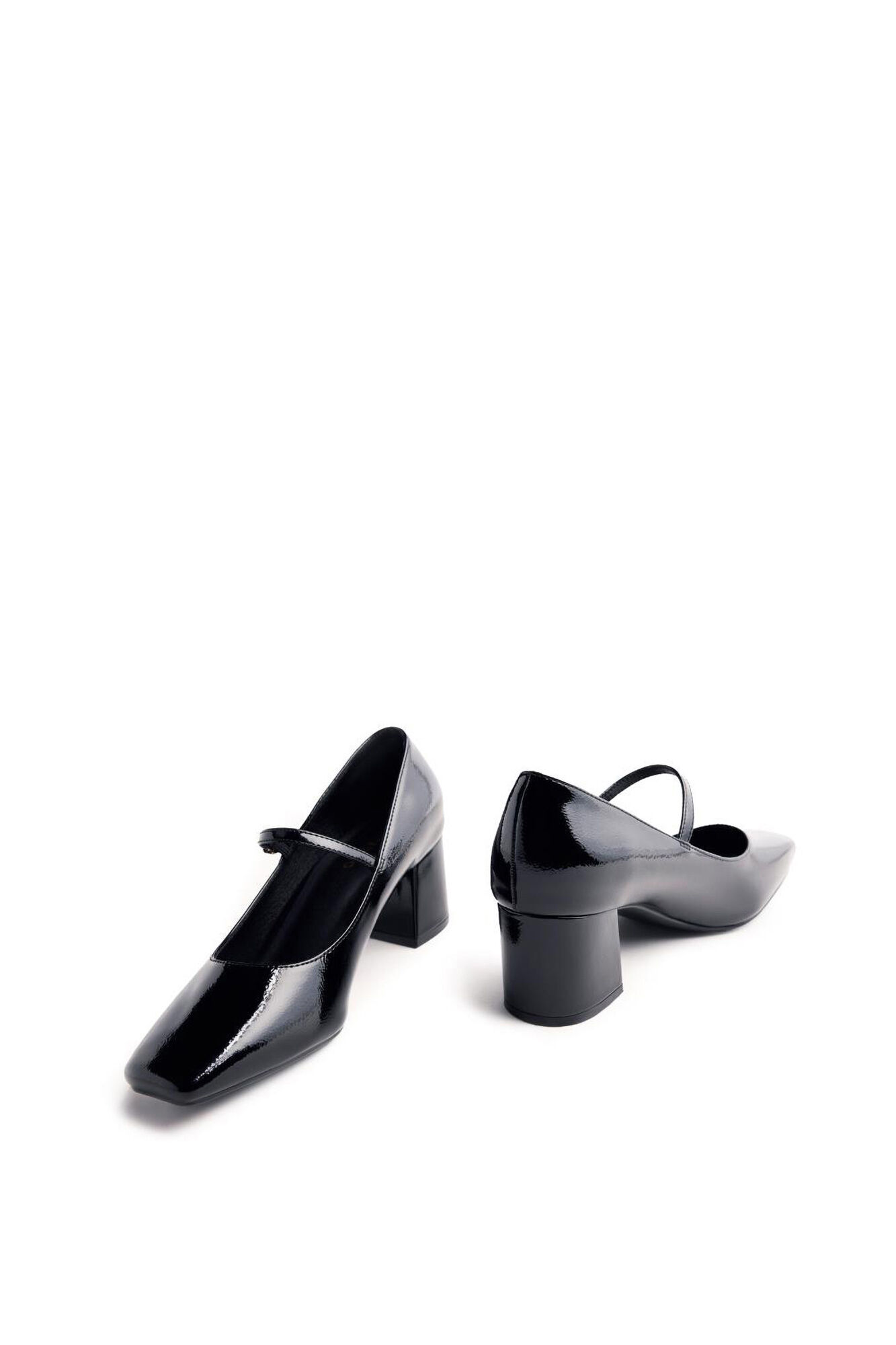 Gioseppo Sapatos estilo Mary-Jane Preto