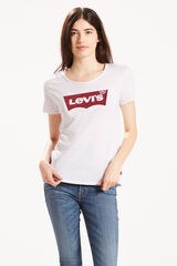 Levi's T-shirt Levi's&reg; manga curta com logo Branco