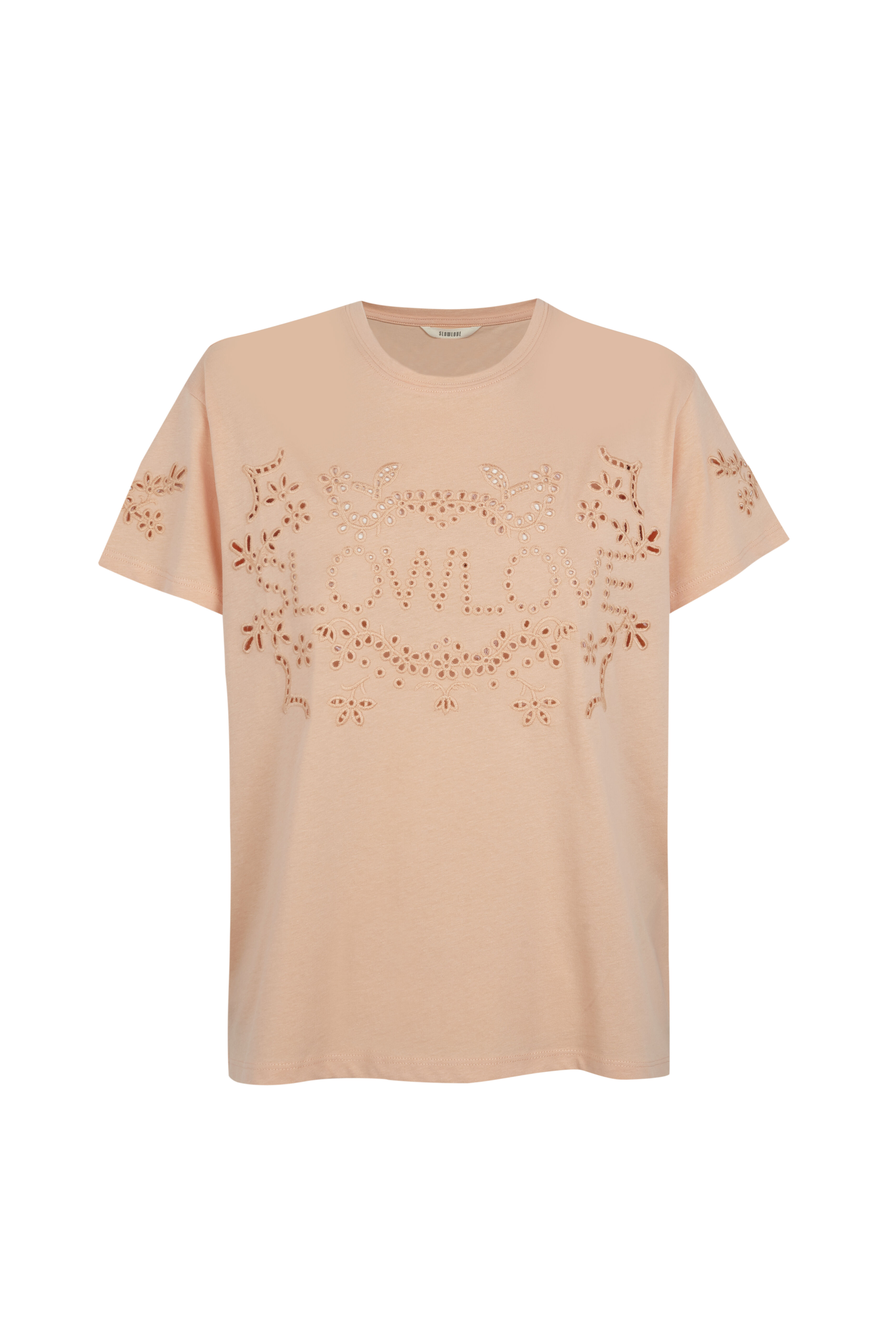 Slowlove Camiseta bordado Vermelho