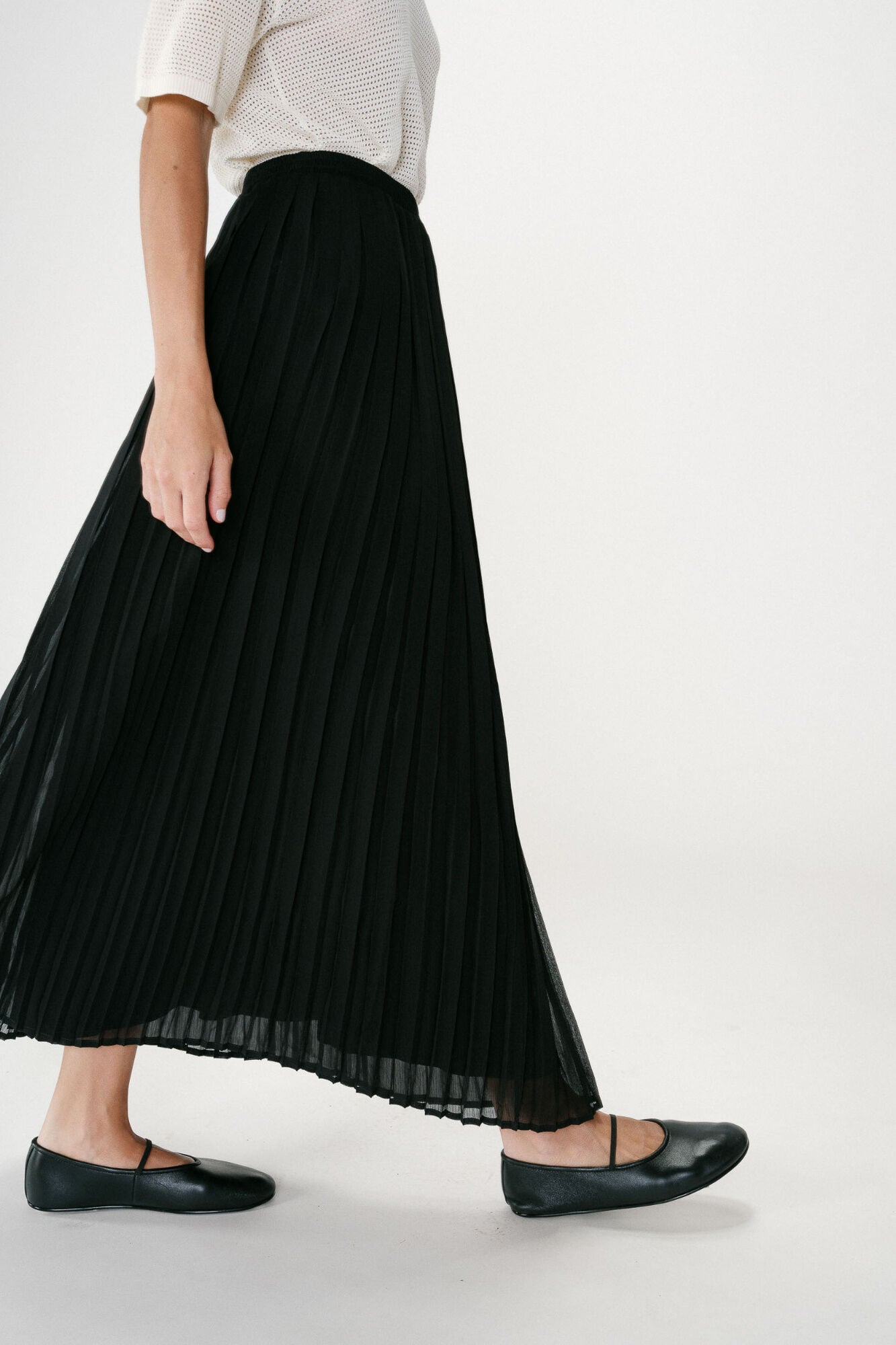 Grace & Mila Walina pleated long skirt