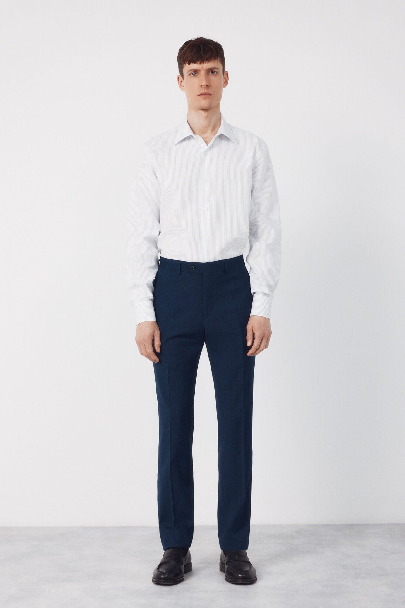 Cortefiel Blue checked dynamic trousers