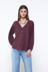 Slowlove Blusa plissada fluida Granada